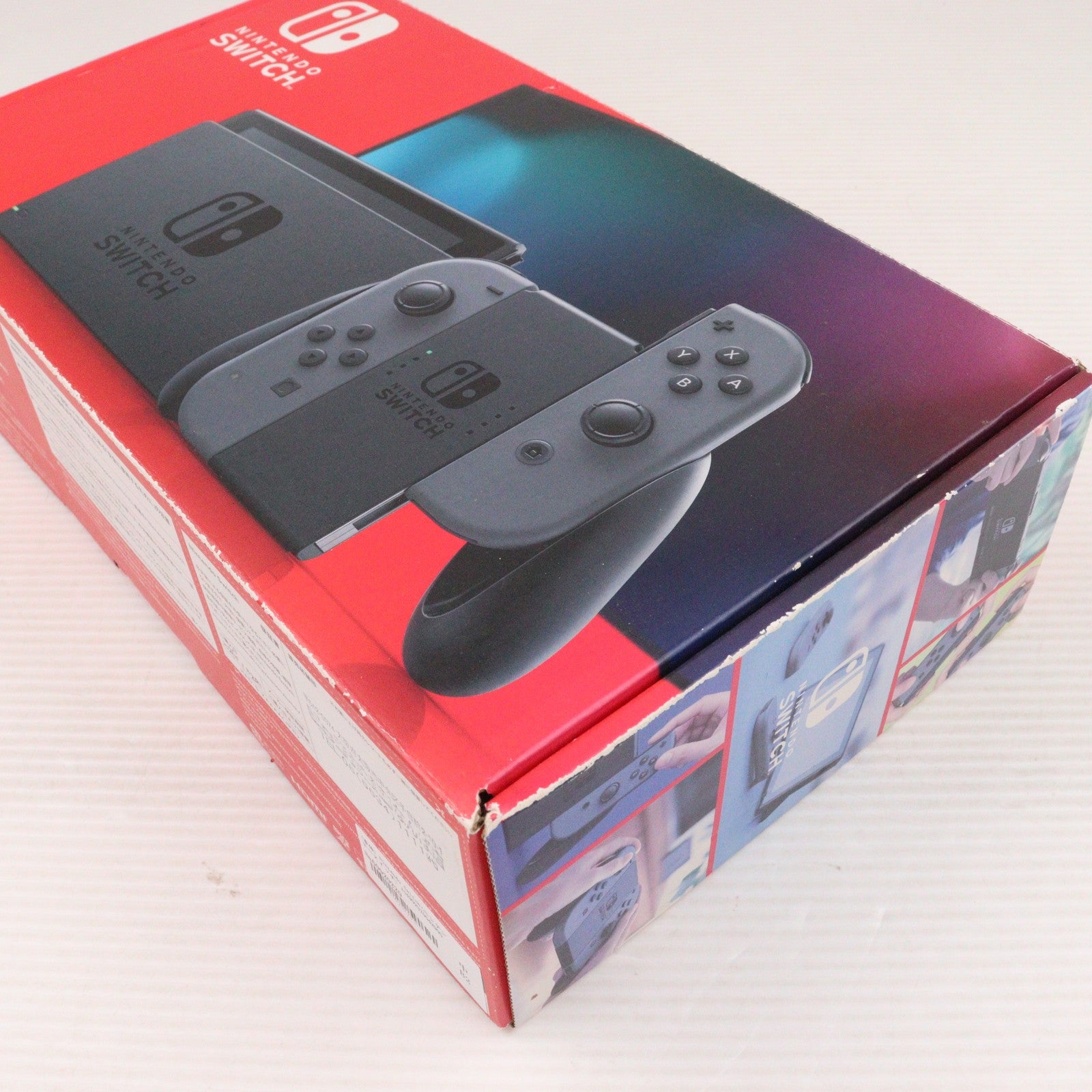 【中古即納】[Switch] (本体) Nintendo Switch(ニンテンドースイッチ) Joy-Con(L)/R グレー 任天堂(HAD-S-KAAAA)(20190830)