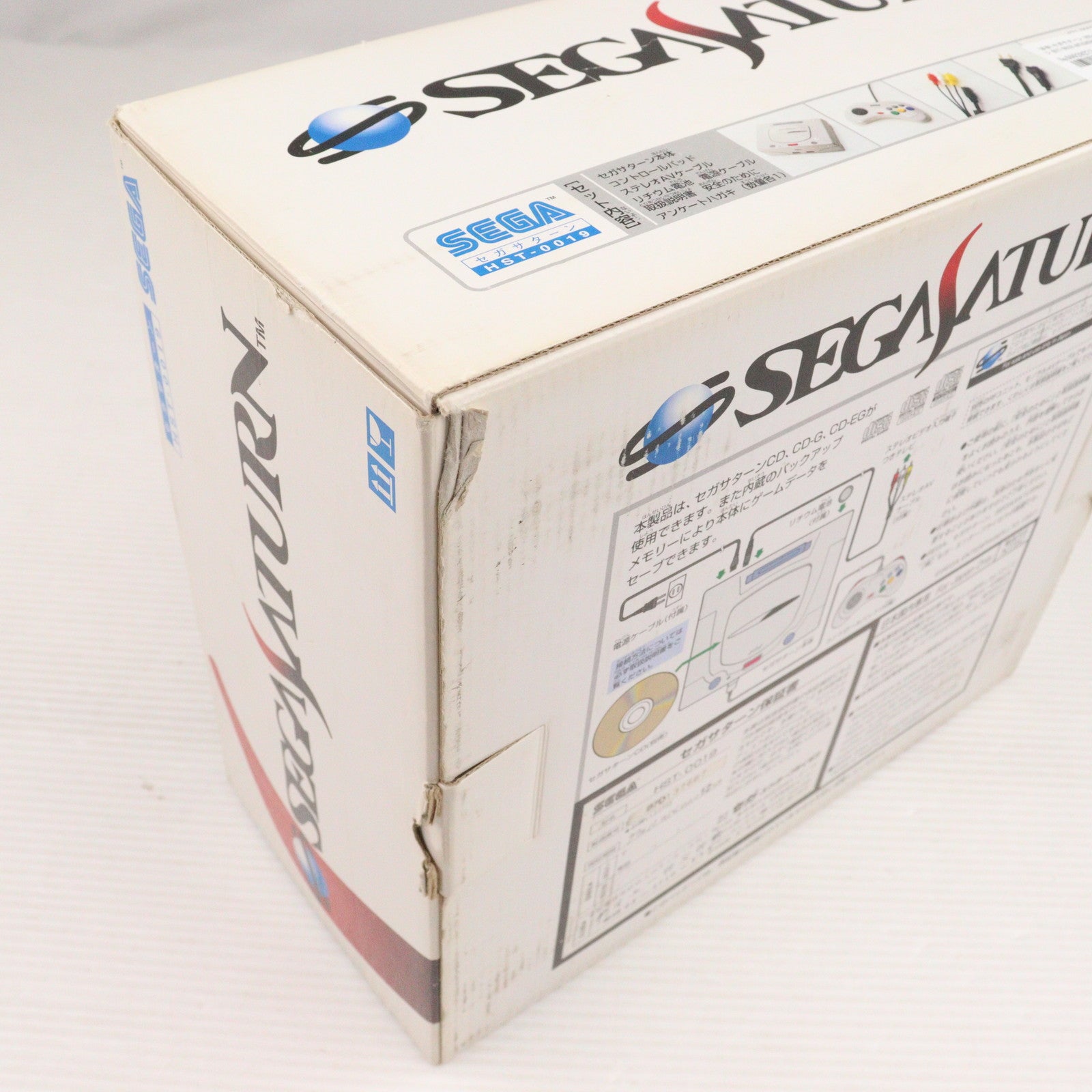 【中古即納】[SS] (本体) セガサターン NEWパッケージ セガ(HST-0019)(19970710)