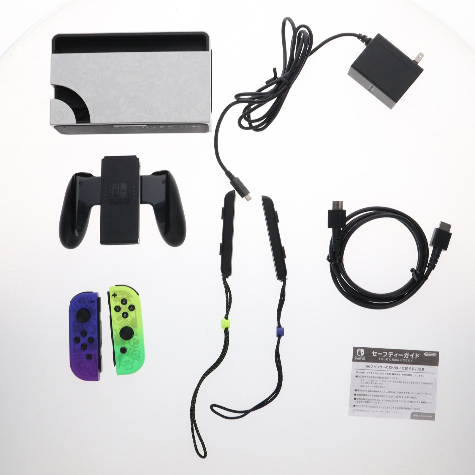 【中古即納】[Switch] (本体) Nintendo Switch(ニンテンドースイッチ) 有機ELモデル スプラトゥーン3エディション 任天堂(HEG-S-KCAAA)(20220826)