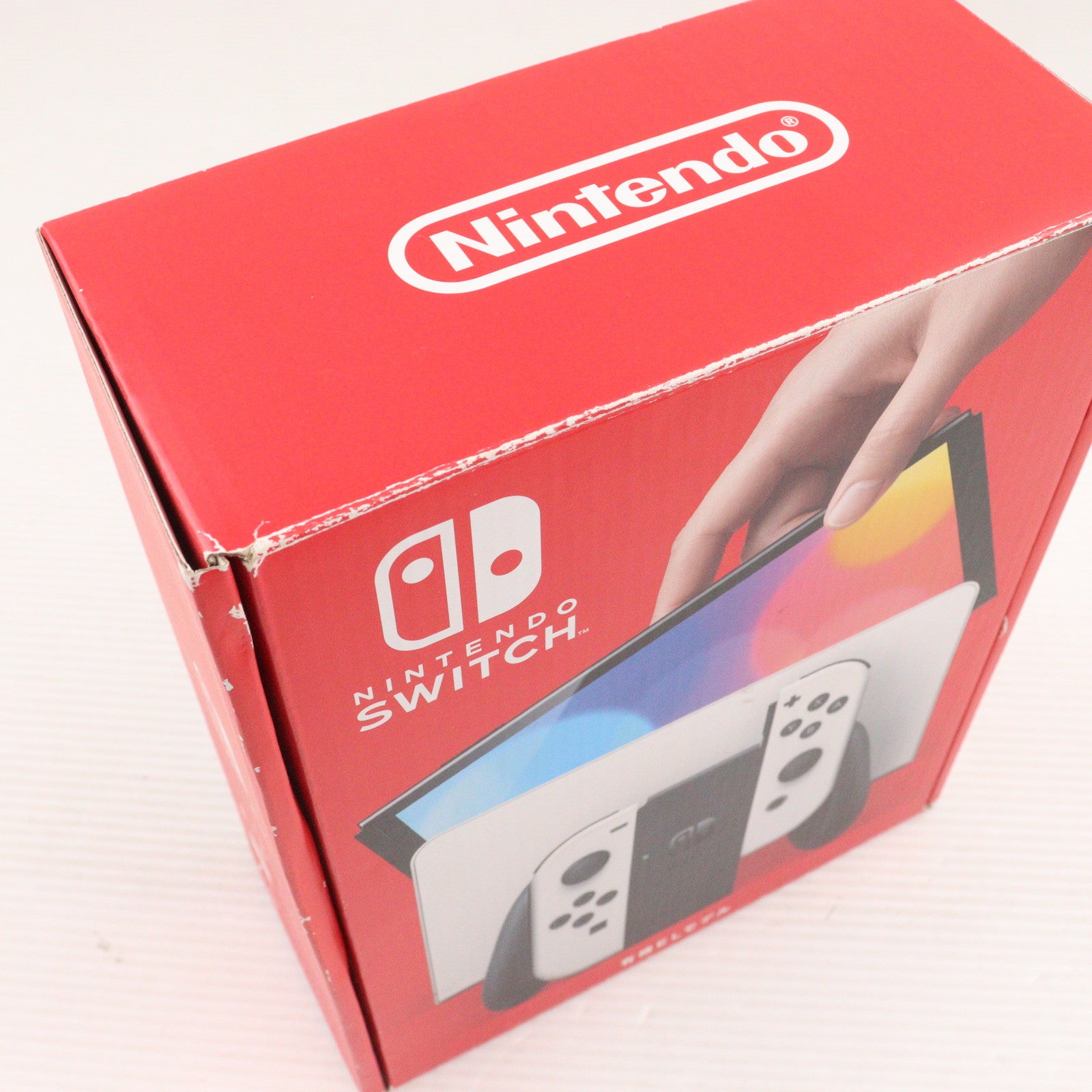 【中古即納】[Switch] (本体) Nintendo Switch(ニンテンドースイッチ) 有機ELモデル Joy-Con(L)/R ホワイト 任天堂(HEG-S-KAAAA)(20211008)