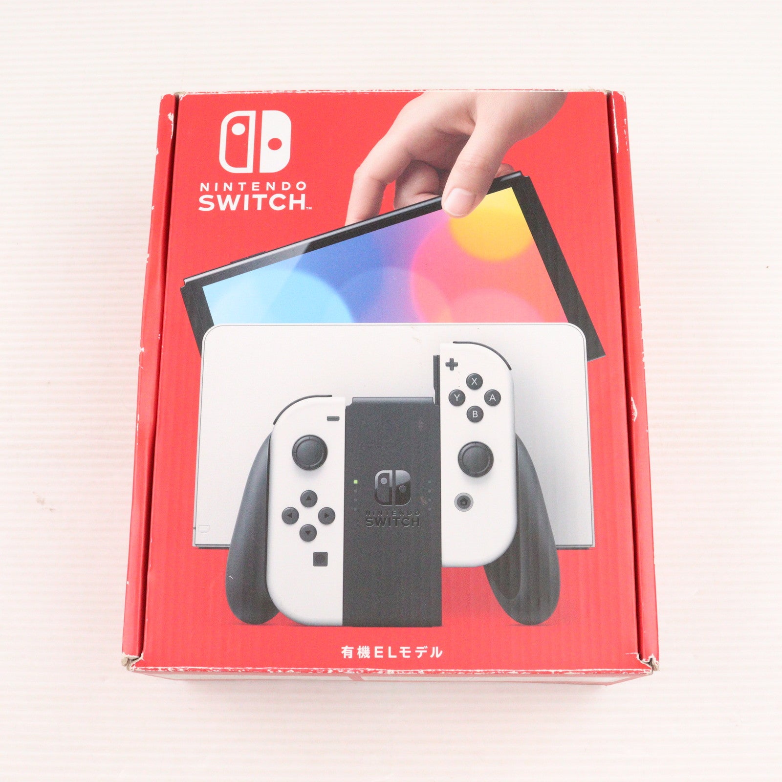 【中古即納】[Switch] (本体) Nintendo Switch(ニンテンドースイッチ) 有機ELモデル Joy-Con(L)/R ホワイト 任天堂(HEG-S-KAAAA)(20211008)