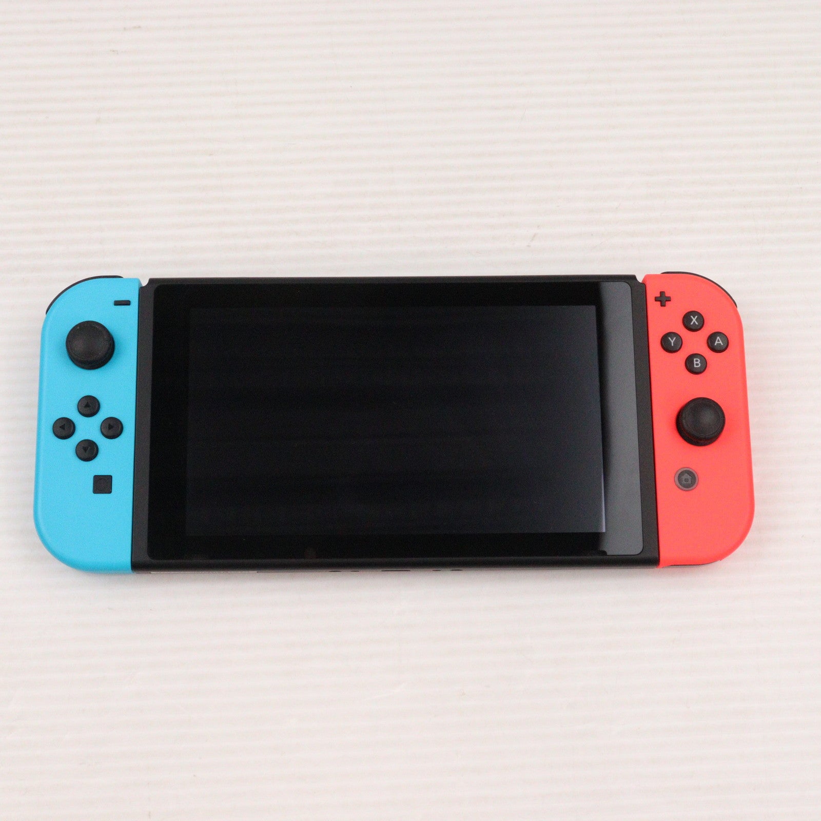 【中古即納】[Switch] (本体) Nintendo Switch(ニンテンドースイッチ) Joy-Con(L) ネオンブルー/R ネオンレッド 任天堂(HAC-S-KABAA)(20170303)
