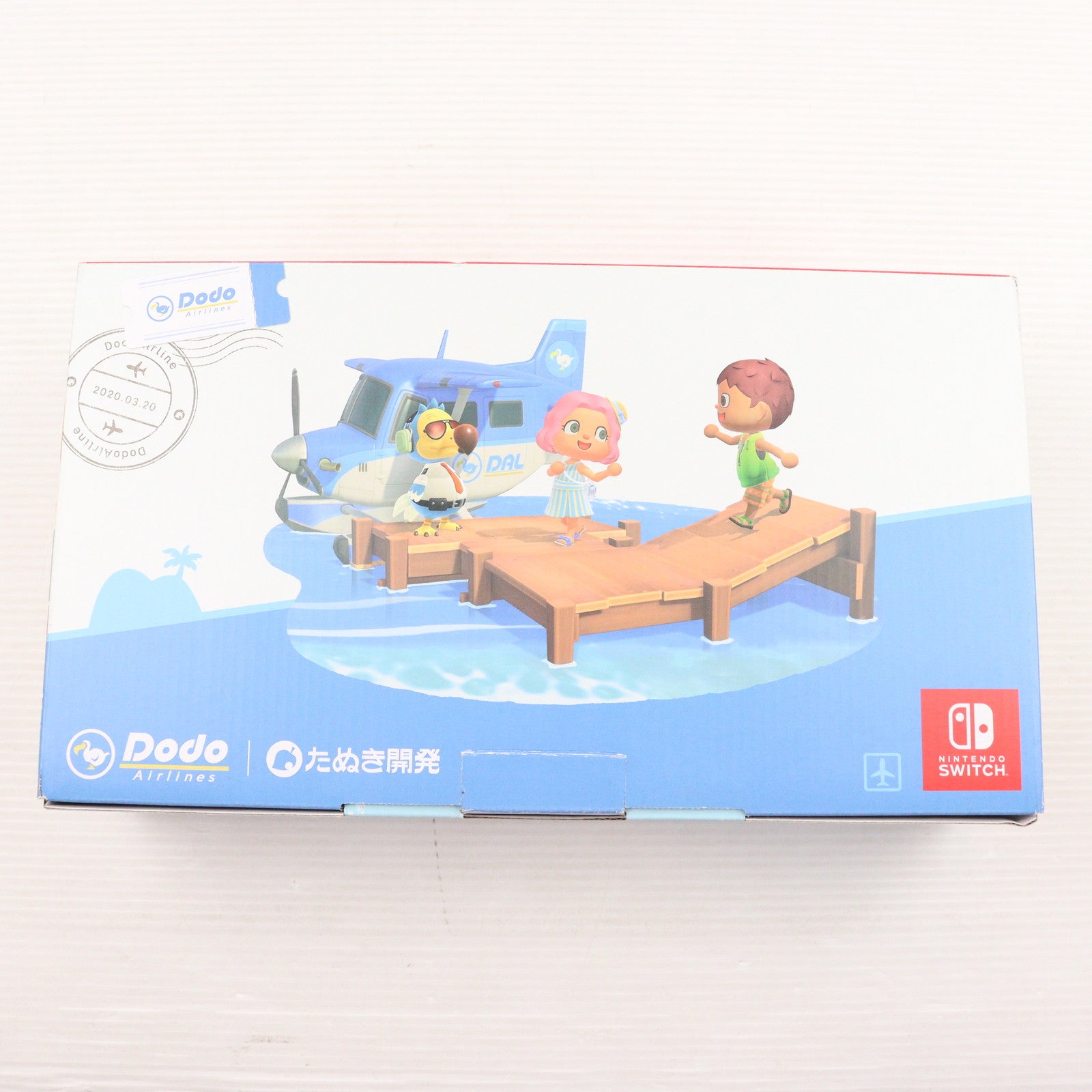 【中古即納】[Switch] (本体)(ソフト無し) Nintendo Switch(ニンテンドースイッチ) あつまれ どうぶつの森セット 任天堂(HAD-S-KEAGC)(20200320)