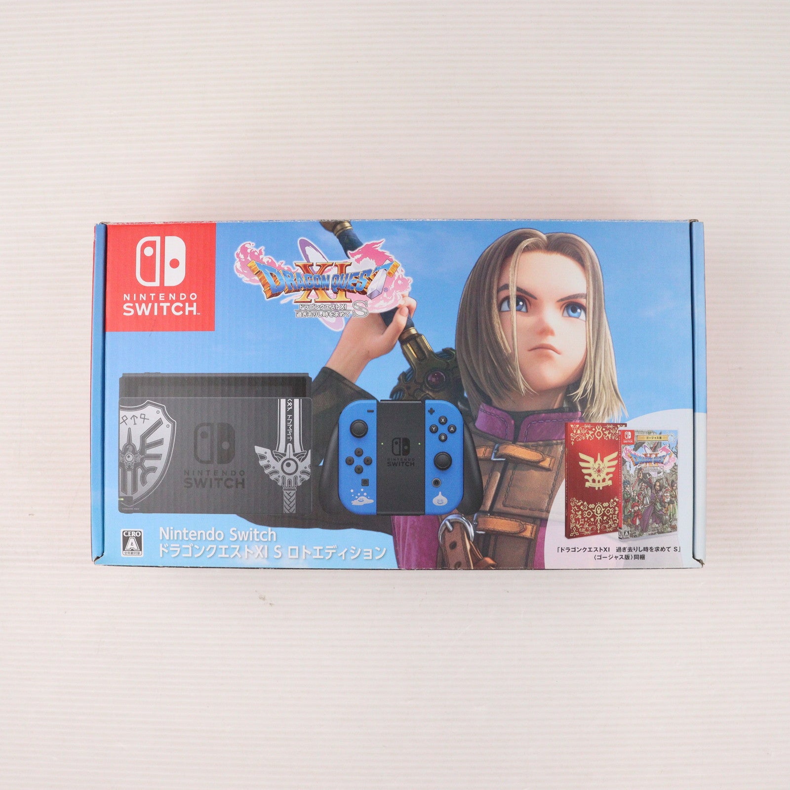 【中古即納】[Switch] (本体) Nintendo Switch(ニンテンドースイッチ) ドラゴンクエストXI S ロトエディション 任天堂(HAC-S-KBAEA)(20190927)