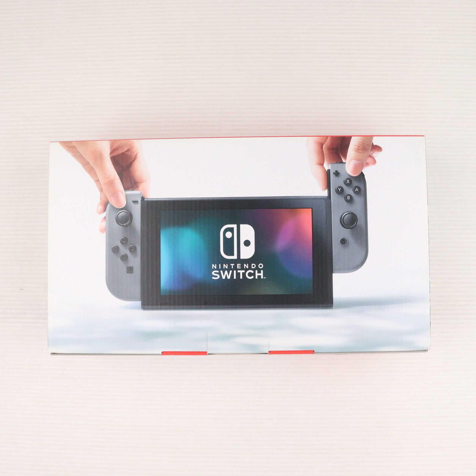 【中古即納】[Switch] (本体) Nintendo Switch(ニンテンドースイッチ) Joy-Con(L)/R グレー 任天堂(HAC-S-KAAAA)(20170303)
