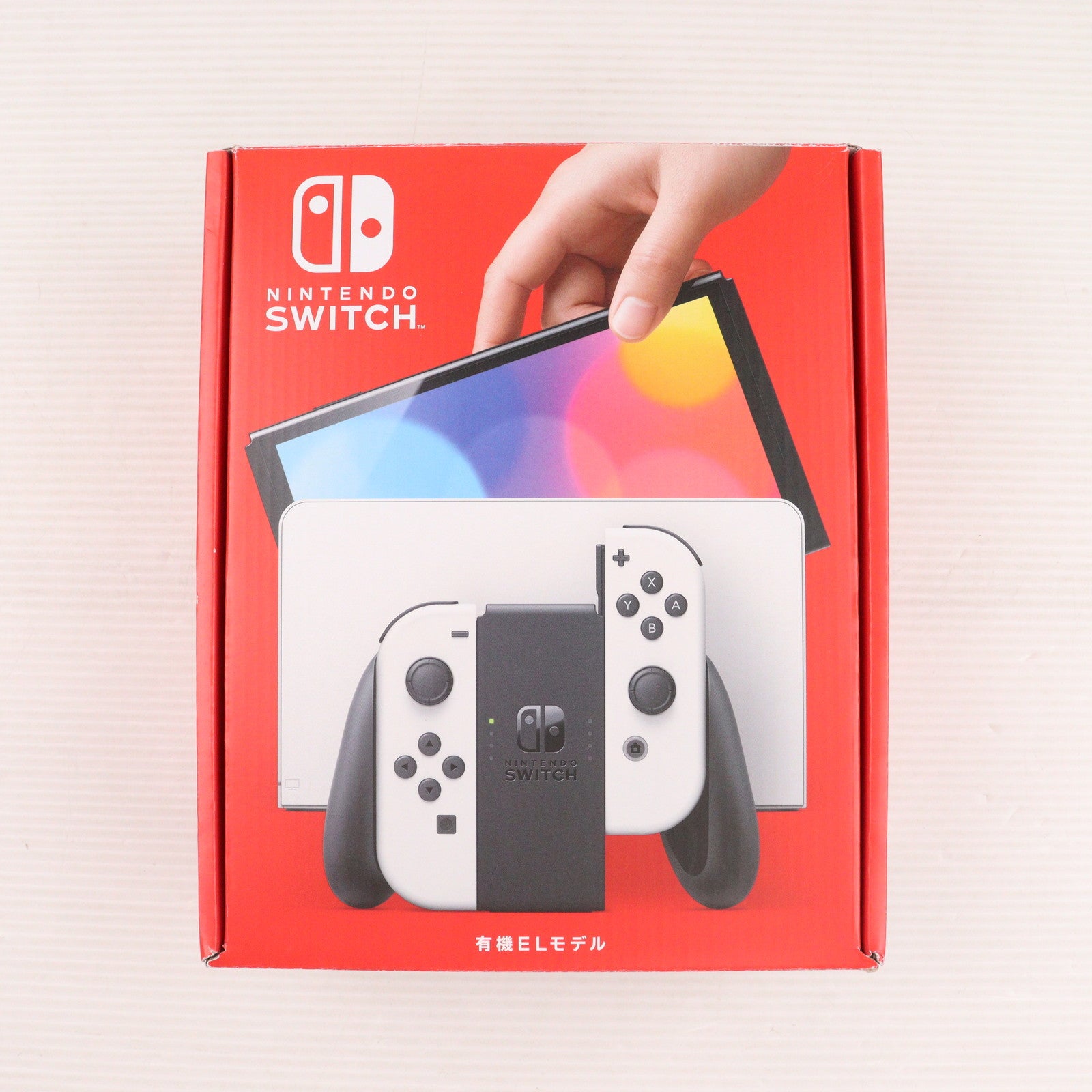 【中古即納】[Switch] (本体) Nintendo Switch(ニンテンドースイッチ) 有機ELモデル Joy-Con(L)/R ホワイト 任天堂(HEG-S-KAAAA)(20211008)