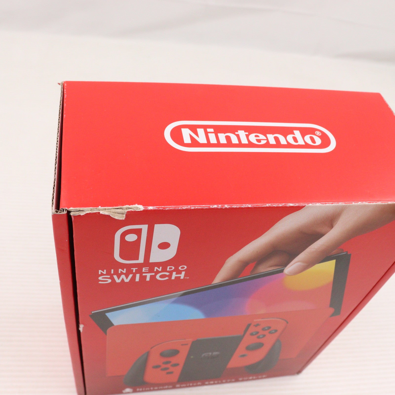 【中古即納】[Switch] (本体) Nintendo Switch(ニンテンドースイッチ) 有機ELモデル マリオレッド 任天堂(HEG-S-RAAAA)(20231006)