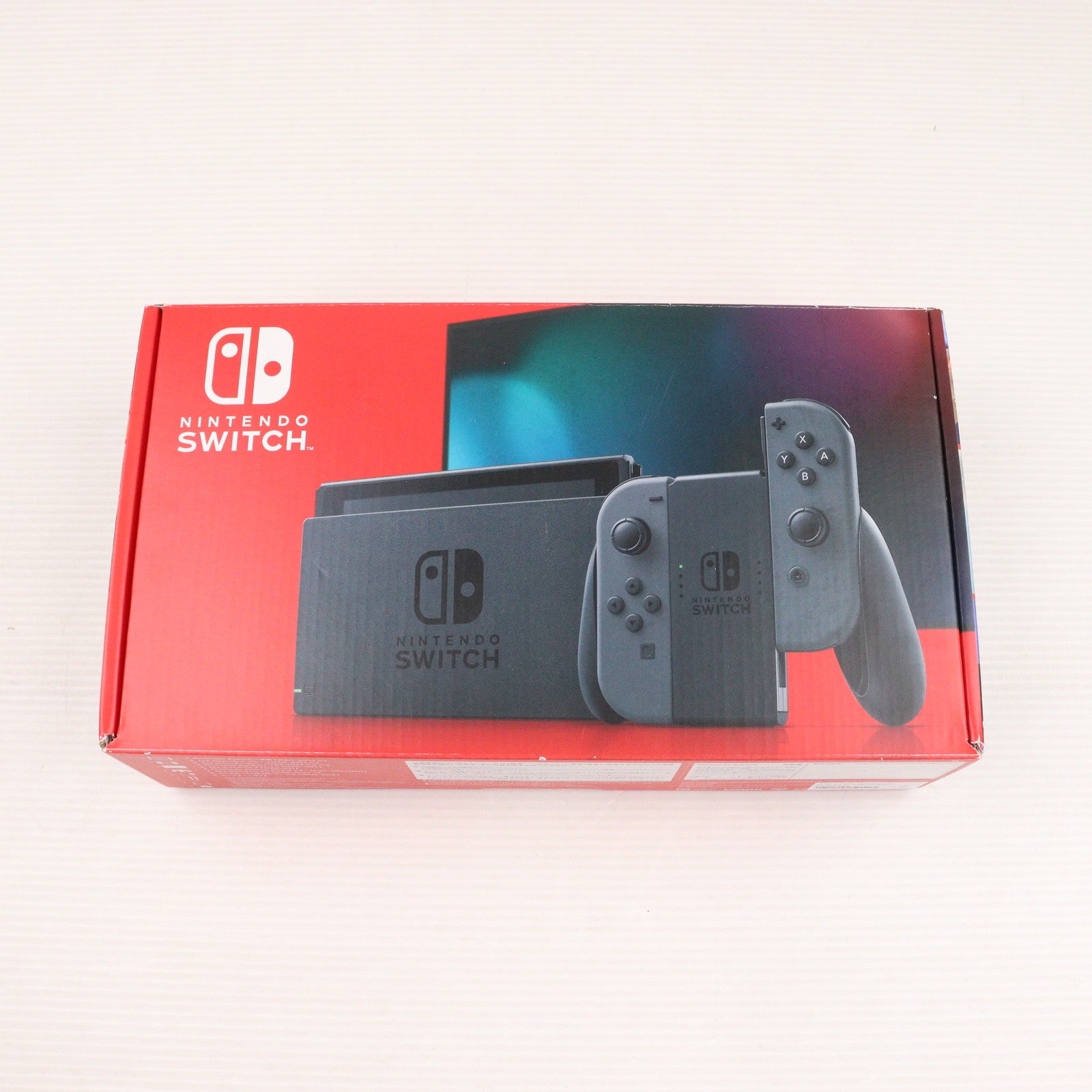 【中古即納】[Switch] (本体) Nintendo Switch(ニンテンドースイッチ) Joy-Con(L)/R グレー 任天堂(HAD-S-KAAAA)(20190830)