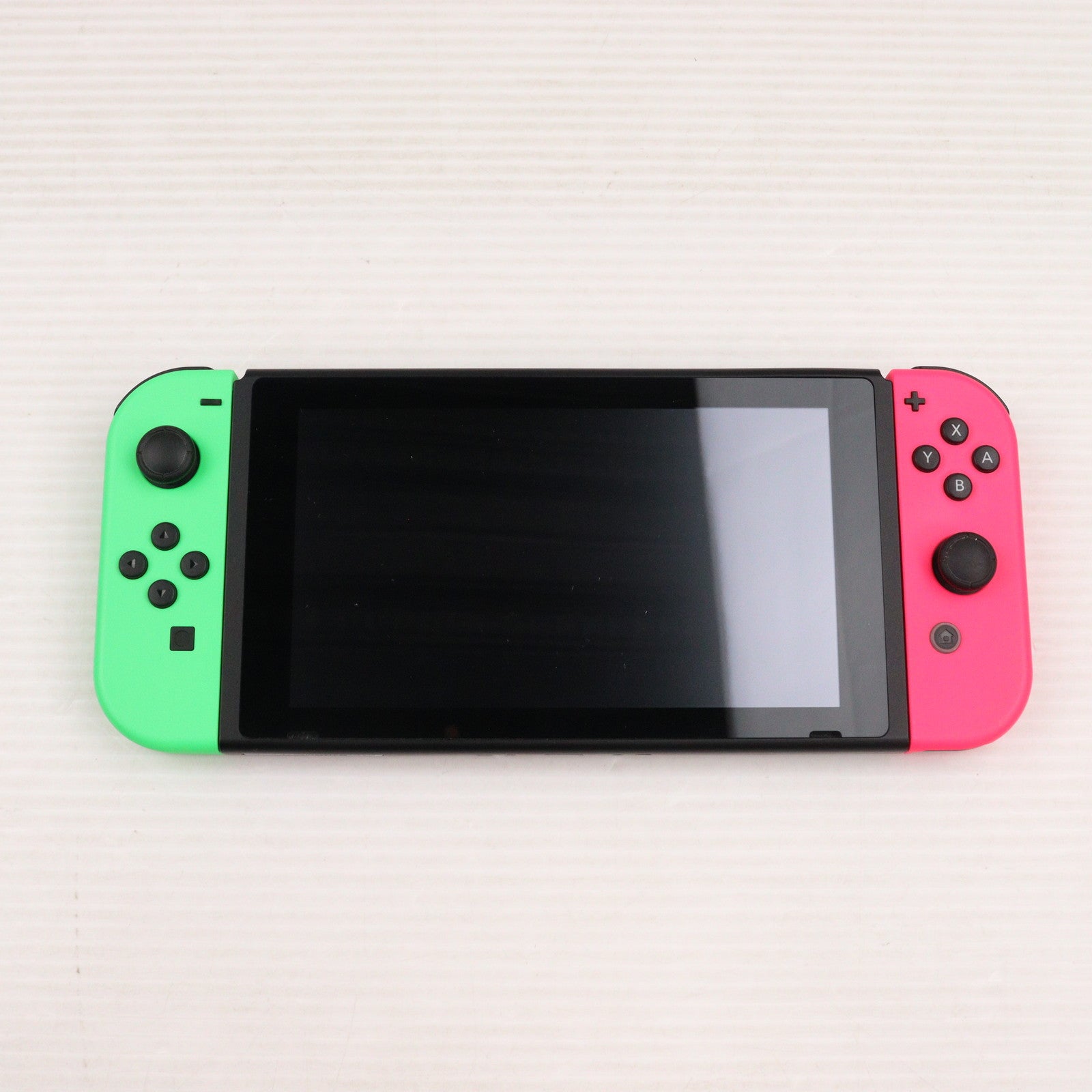 【中古即納】[Switch] (本体) ステッカー無し Nintendo Switch(ニンテンドースイッチ) スプラトゥーン2セット 任天堂(HAC-S-KACEA)(20170721)