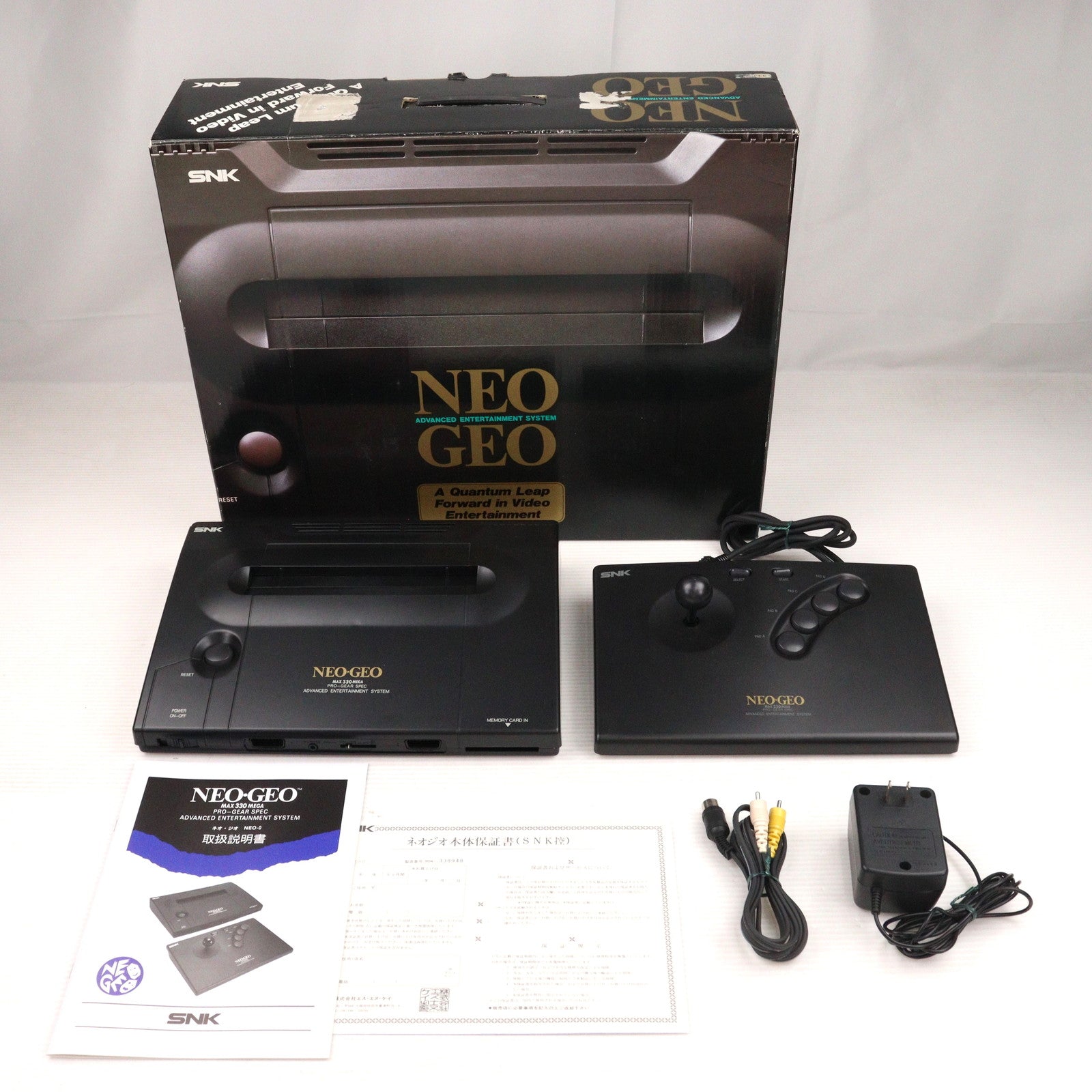 【中古即納】[NG] (本体) NEOGEO(ネオジオ) SNK(エスエヌケイ)(NEO-0)(19900426)