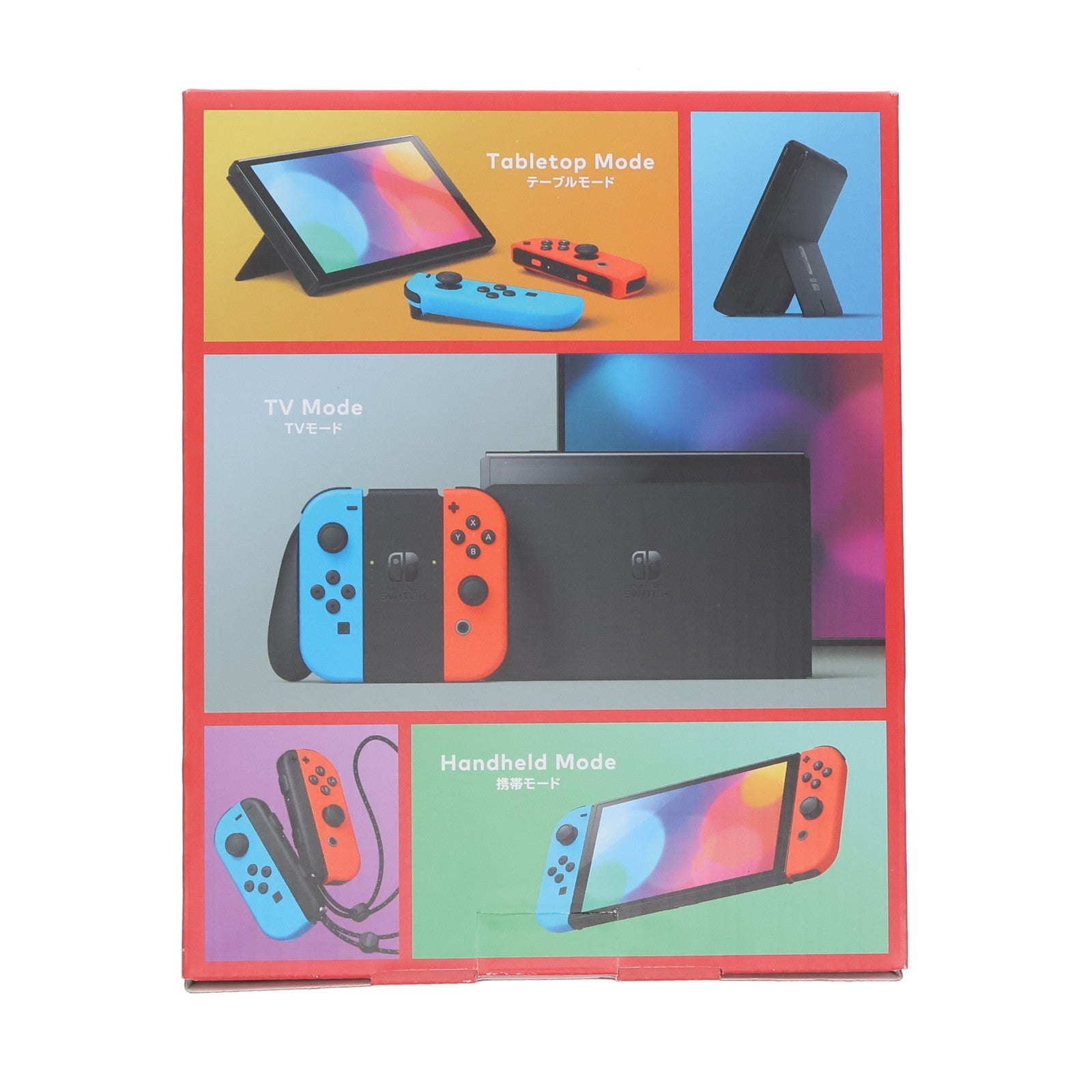 【中古即納】[Switch] (本体) Nintendo Switch(ニンテンドースイッチ) 有機ELモデル Joy-Con(L) ネオンブルー/R ネオンレッド 任天堂(HEG-S-KABAA)(20211008)
