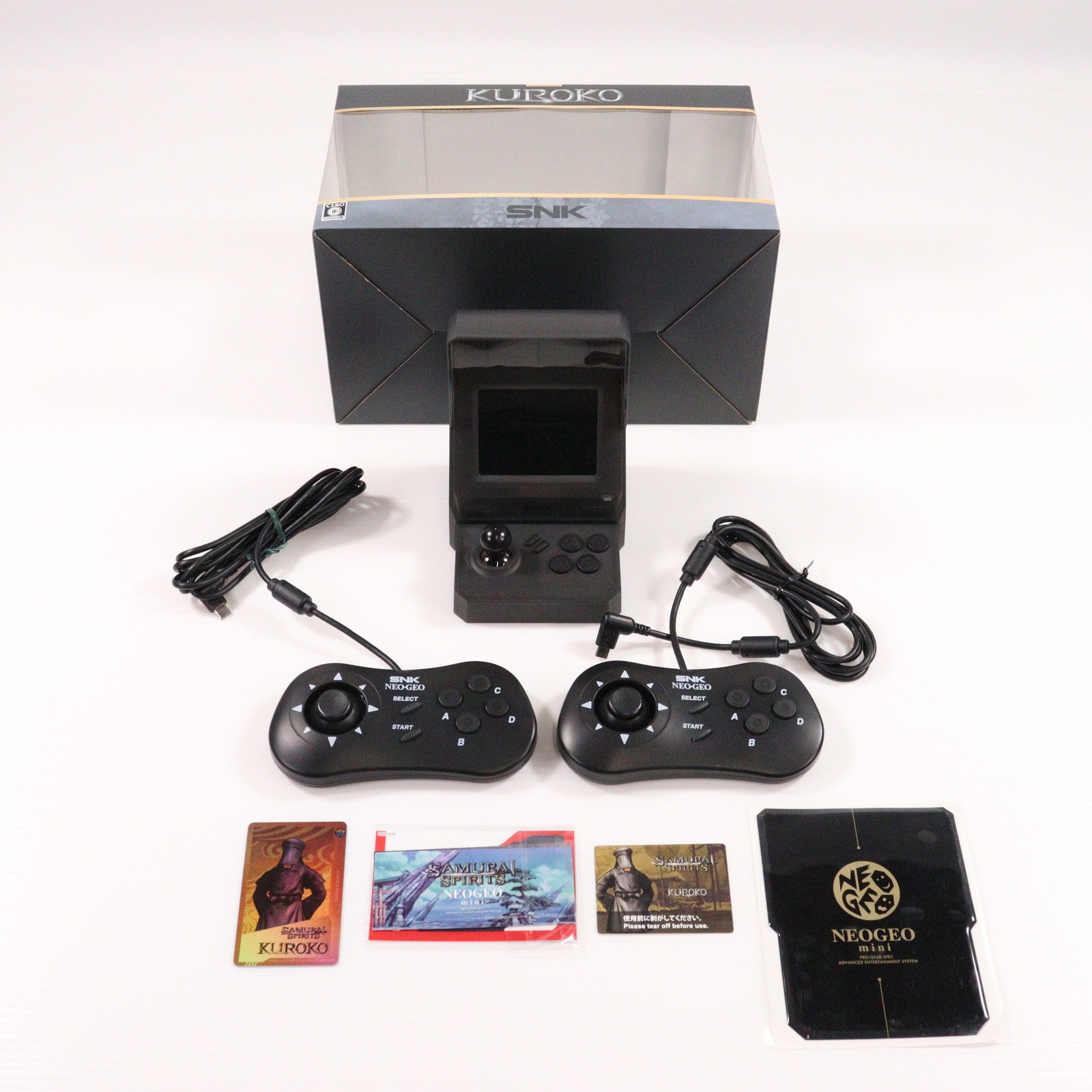 【中古即納】[NG] (本体) NEOGEO mini(ネオジオ ミニ) サムライスピリッツ 特別限定セット SNK(FM1J2X1950)(20190930)