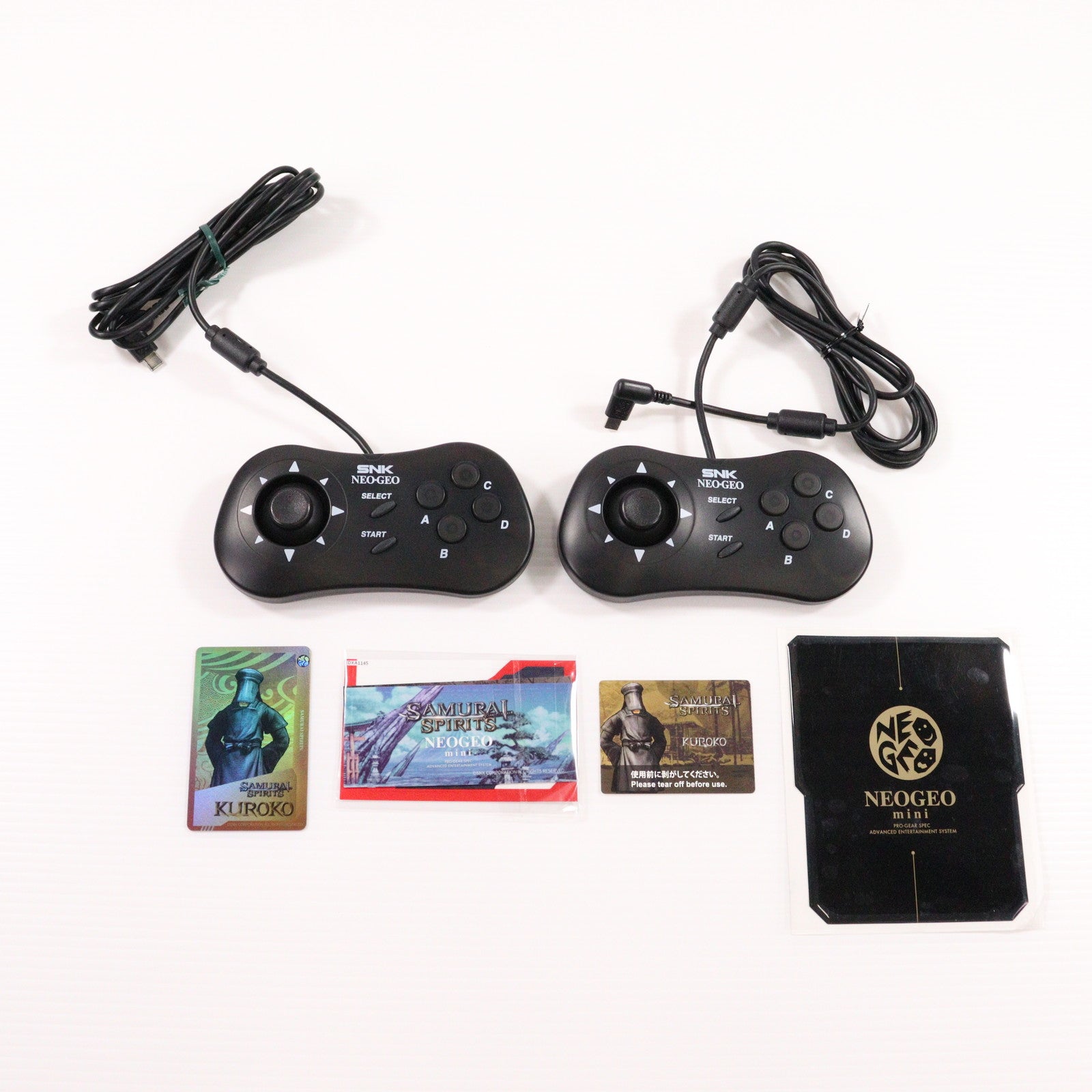 【中古即納】[NG] (本体) NEOGEO mini(ネオジオ ミニ) サムライスピリッツ 特別限定セット SNK(FM1J2X1950)(20190930)