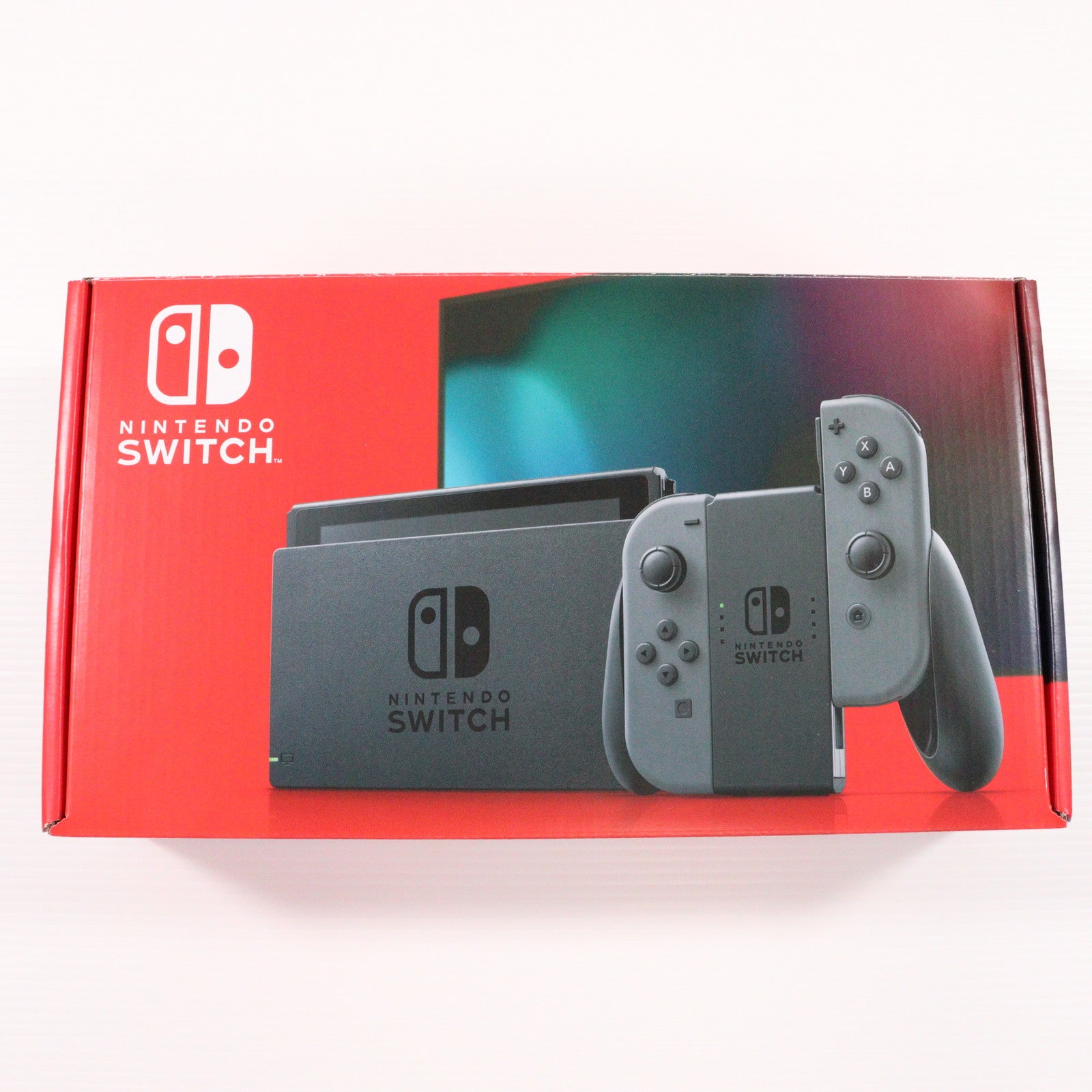 【中古即納】[Switch] (本体) Nintendo Switch(ニンテンドースイッチ) Joy-Con(L)/R グレー 任天堂(HAD-S-KAAAA)(20190830)