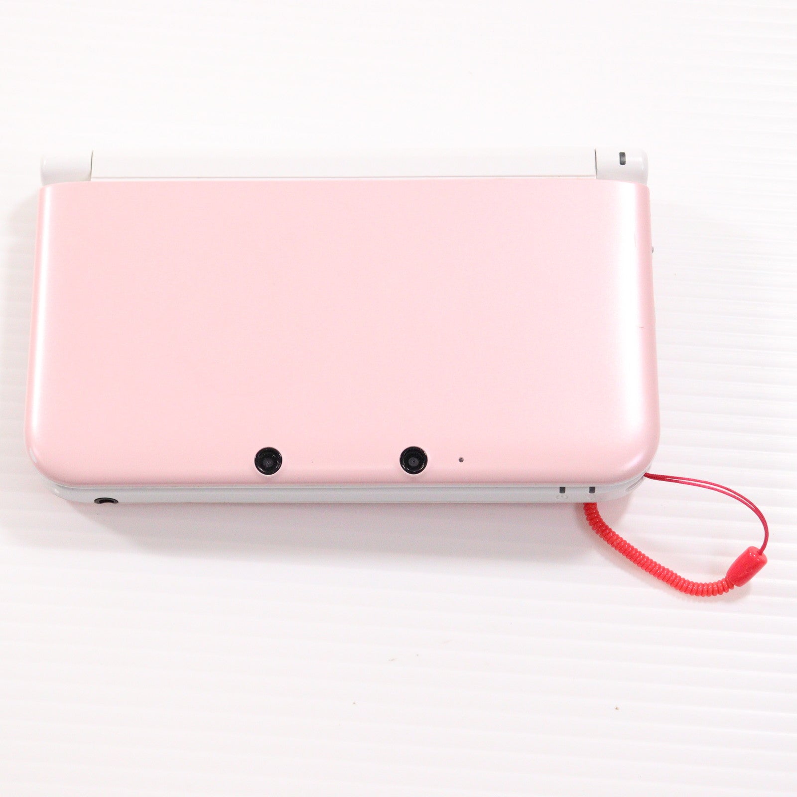 【中古即納】[3DS] (本体) ニンテンドー3DS LL ピンク×ホワイト 任天堂(SPR-S-PAAA)(20120927)
