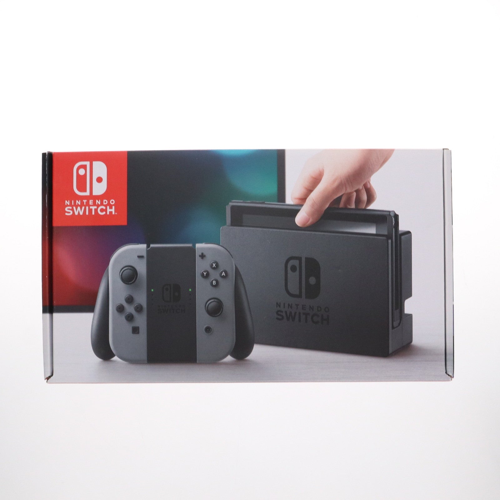 【中古即納】[Switch] (本体) Nintendo Switch(ニンテンドースイッチ) Joy-Con(L)/R グレー 任天堂(HAC-S-KAAAA)(20170303)