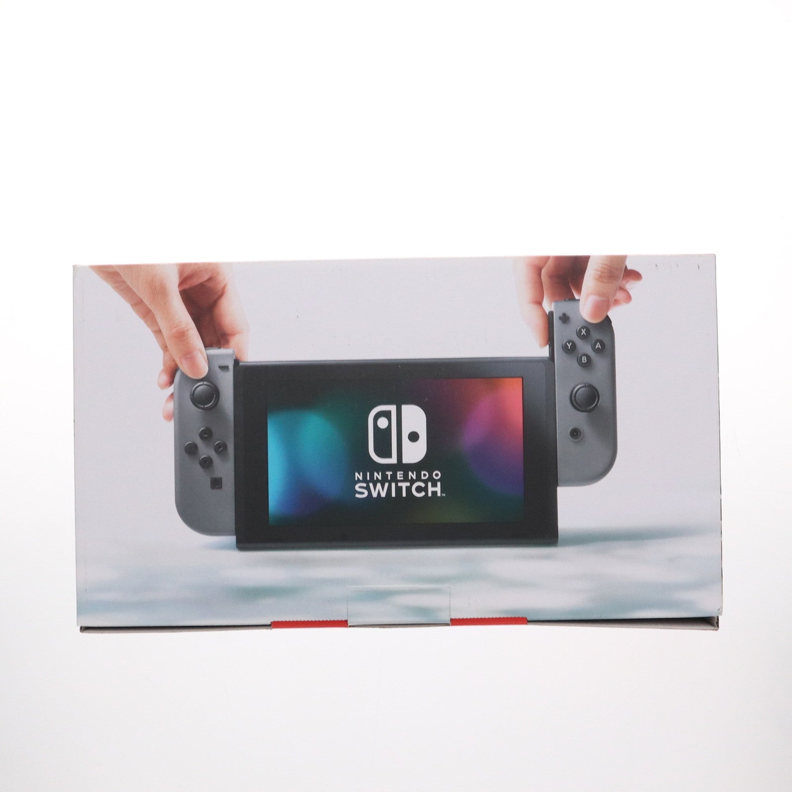 【中古即納】[Switch] (本体) Nintendo Switch(ニンテンドースイッチ) Joy-Con(L)/R グレー 任天堂(HAC-S-KAAAA)(20170303)
