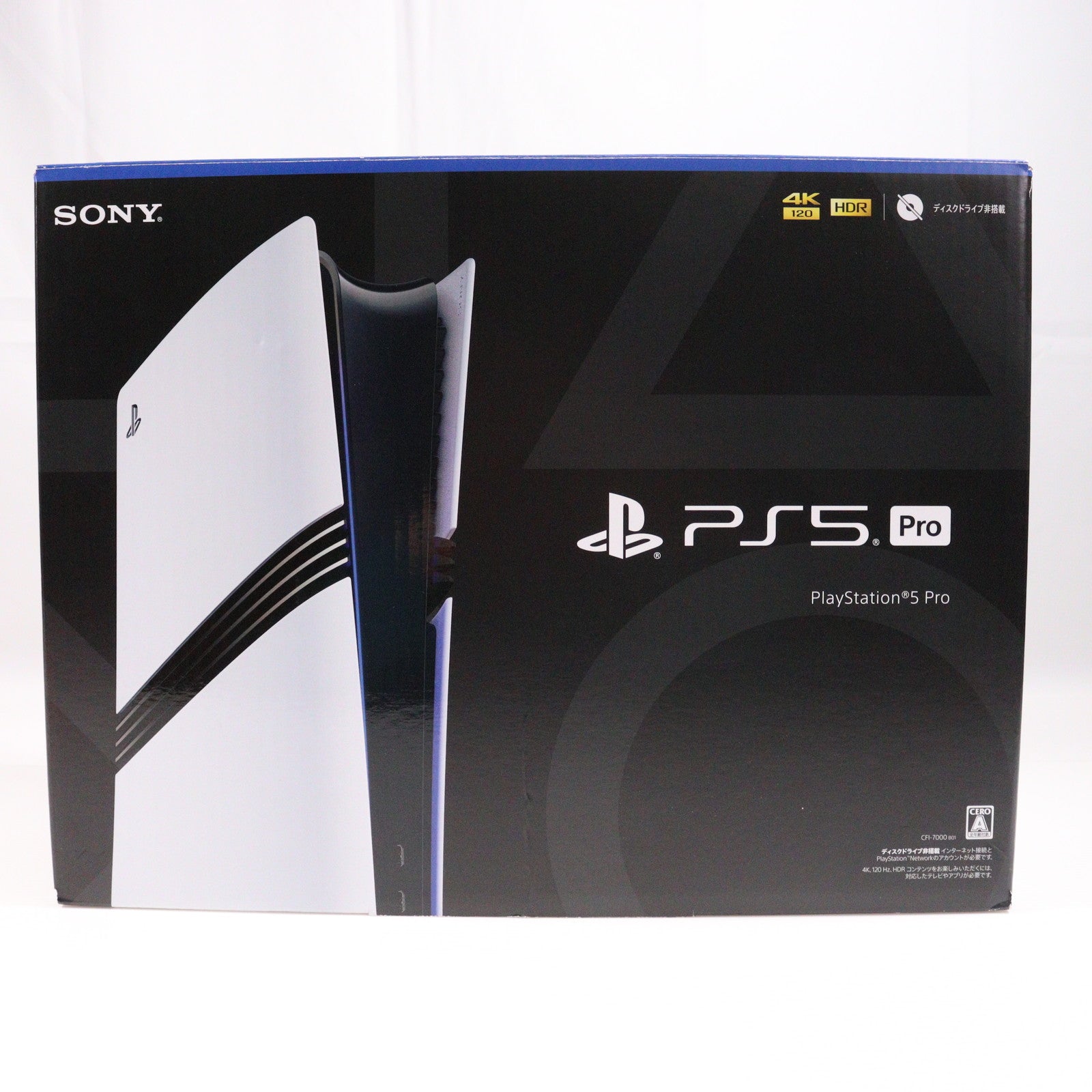 【中古即納】[PS5] (本体) PlayStation5 Pro(プレイステーション5 プロ) SIE(CFI-7000B01)(20241107)