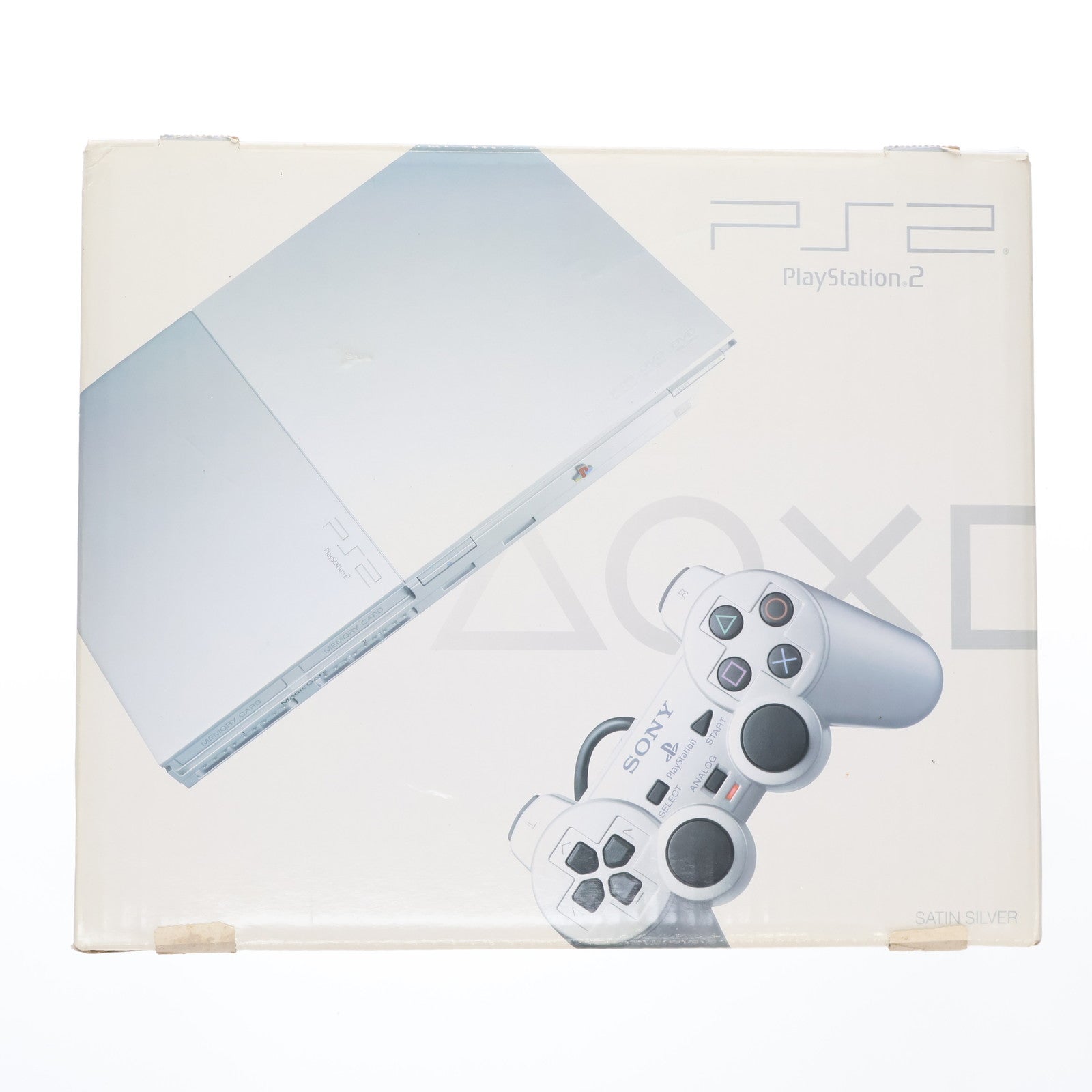 【中古即納】[PS2] (本体) PlayStation 2(プレイステーション2) サテン・シルバー SCE(SCPH-90000SS)(20071122)