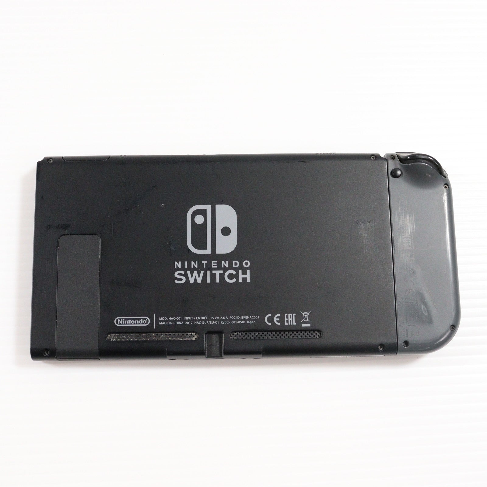 【中古即納】[Switch] (本体) Nintendo Switch(ニンテンドースイッチ) Joy-Con(L)/R グレー 任天堂(HAC-S-KAAAA)(20170303)