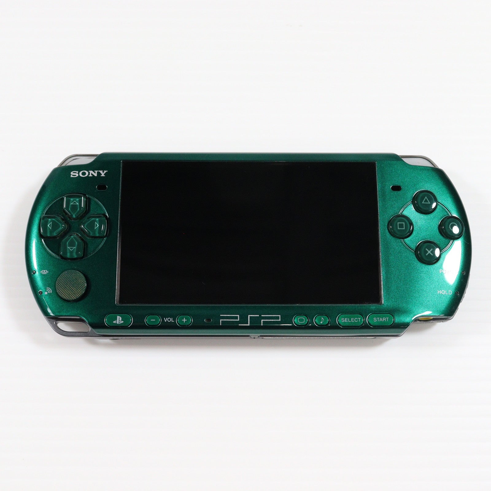 【中古即納】[PSP] (本体) PlayStation Portable(プレイステーション・ポータブル) スピリティッド・グリーン SCE(PSP-3000SG)(20090319)