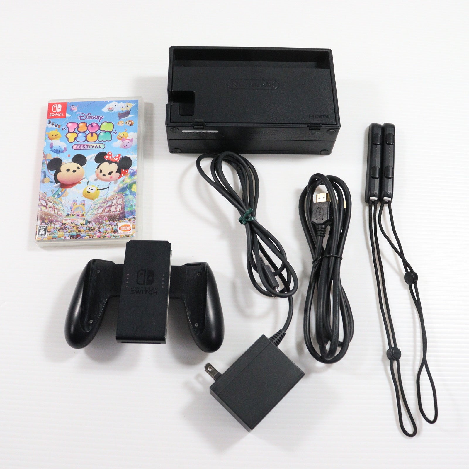 【中古即納】[Switch] (本体) Nintendo Switch(ニンテンドースイッチ) ディズニー ツムツム フェスティバルセット 任天堂(HAD-S-KCAEB)(20191010)