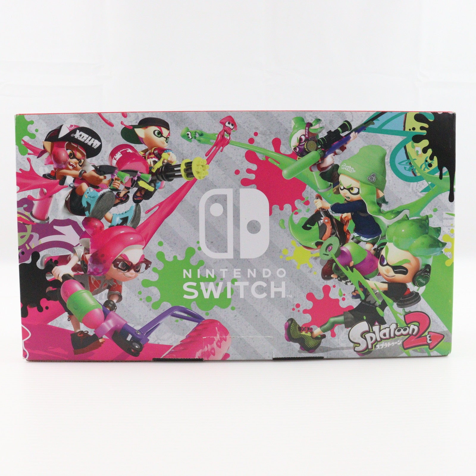 【中古即納】[Switch] (本体) Nintendo Switch(ニンテンドースイッチ) スプラトゥーン2セット 任天堂(HAC-S-KACEK)(20180713)