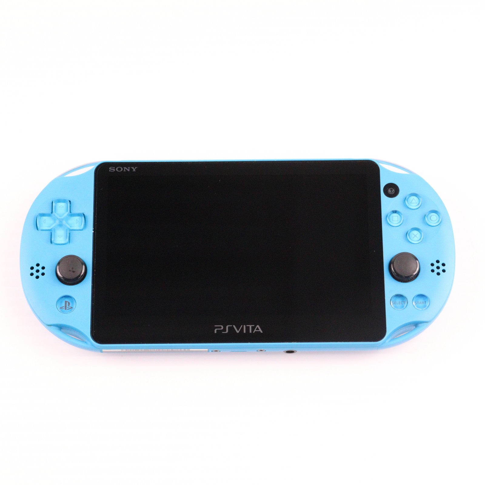 【中古即納】[PSVita] (本体) PlayStation Vita(プレイステーション ヴィータ) Wi-Fiモデル アクア・ブルー SCE(PCH-2000ZA23)(20150917)