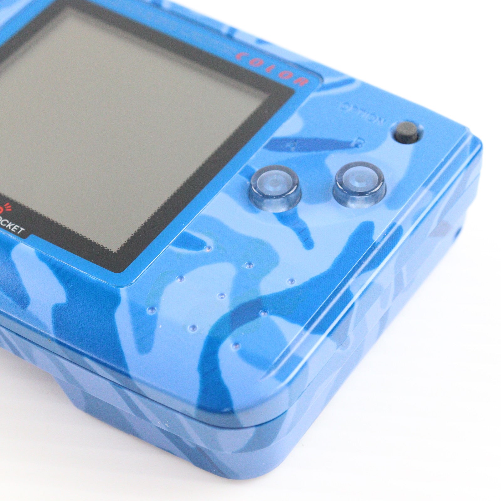 【中古即納】[NGP] (本体) ネオジオポケットカラー カモフラージュブルー SNK(エスエヌケイ)(NEOP54010)(19990319)