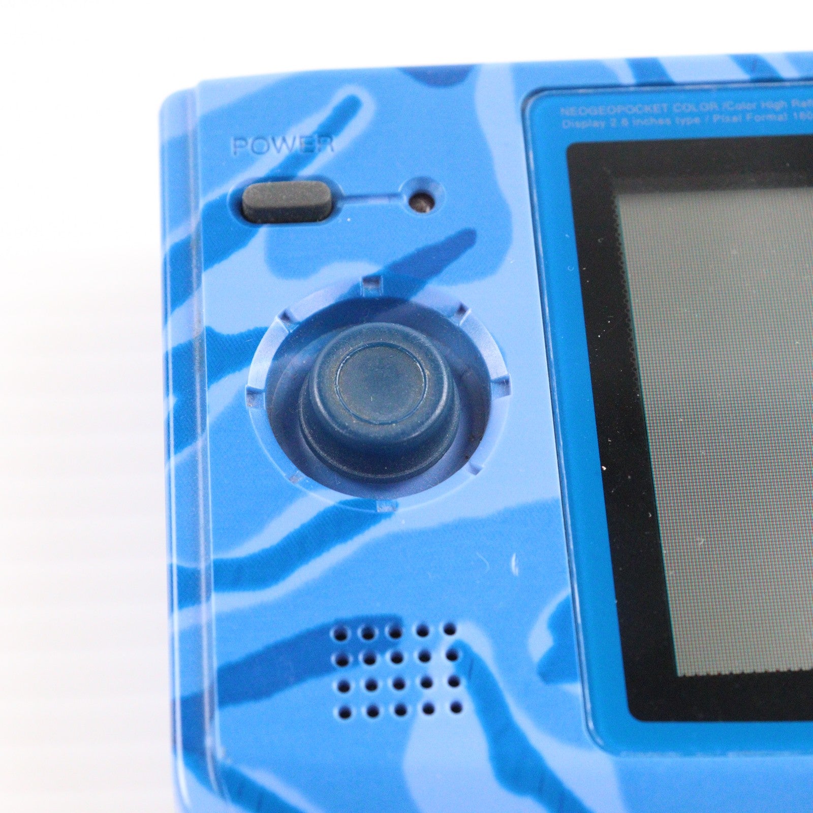 【中古即納】[NGP] (本体) ネオジオポケットカラー カモフラージュブルー SNK(エスエヌケイ)(NEOP54010)(19990319)