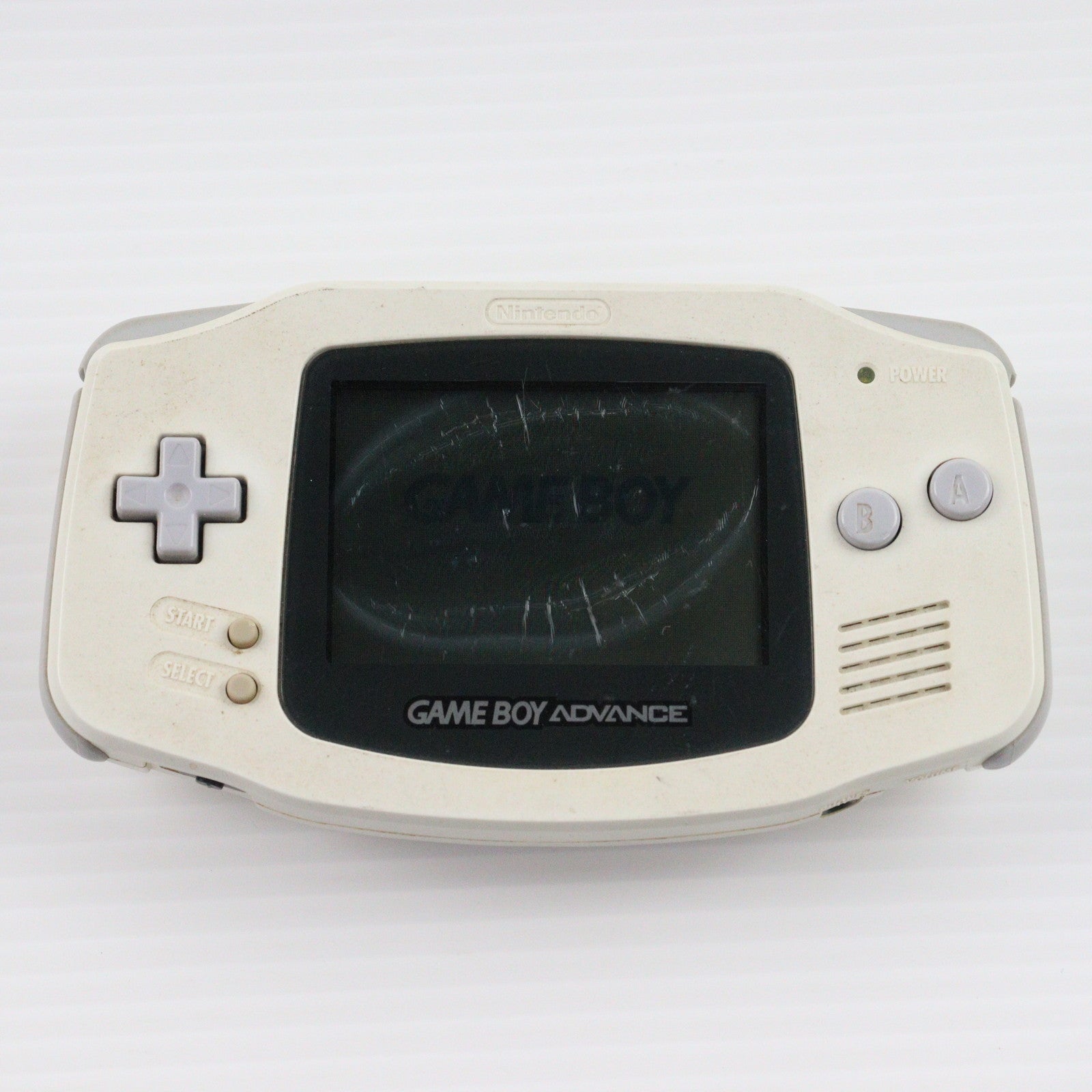 【中古即納】[GBA] (本体) GAMEBOY ADVANCE(ゲームボーイアドバンス) ホワイト 任天堂(AGB-S-WA)(20010321)