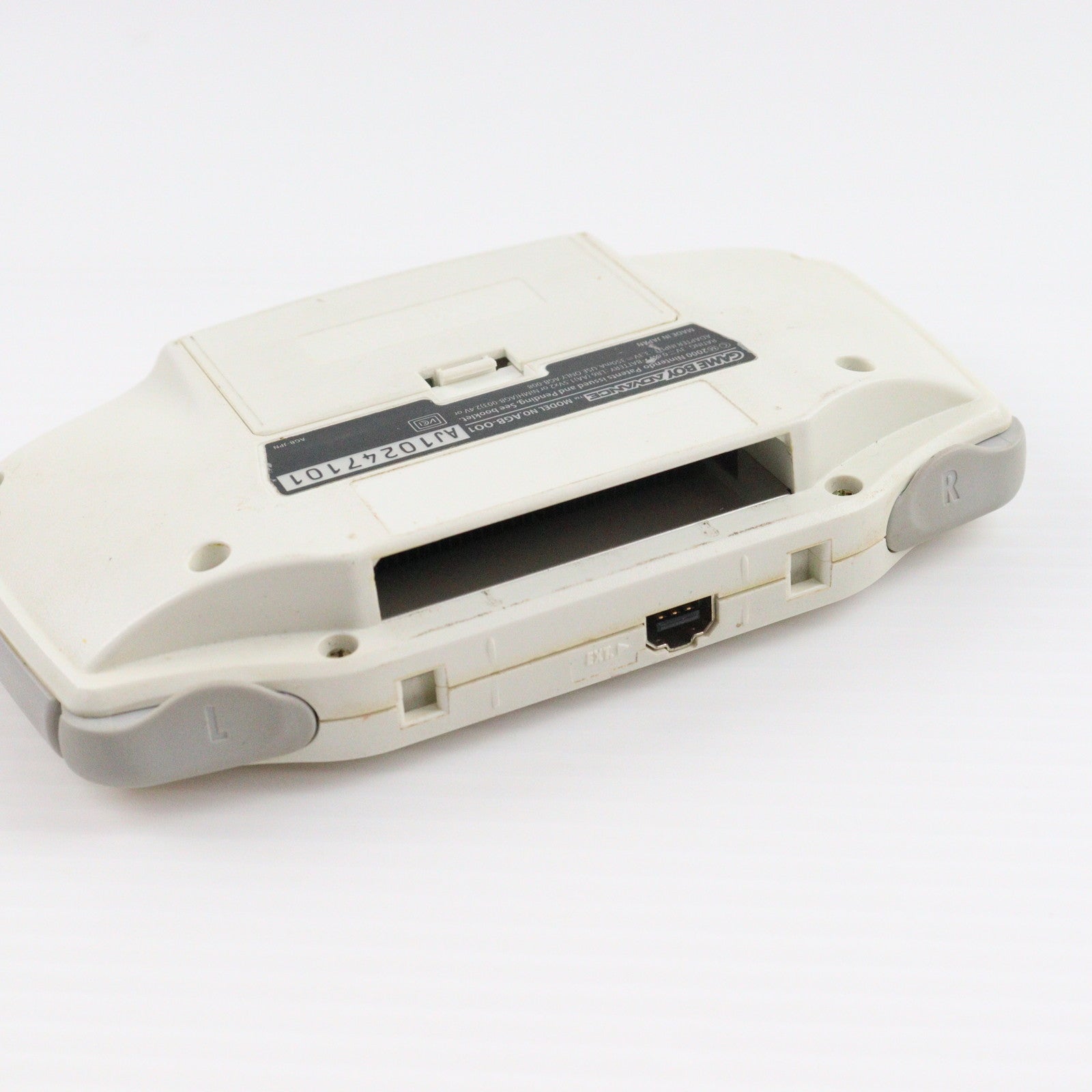 【中古即納】[GBA] (本体) GAMEBOY ADVANCE(ゲームボーイアドバンス) ホワイト 任天堂(AGB-S-WA)(20010321)