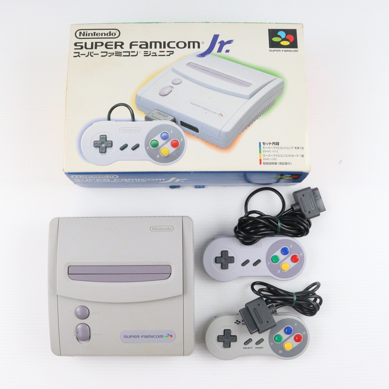 【中古即納】[SFC] (本体) SUPER Famicom Jr.(スーパーファミコン ジュニア) 任天堂.(SHN-S-HA)(19980327)