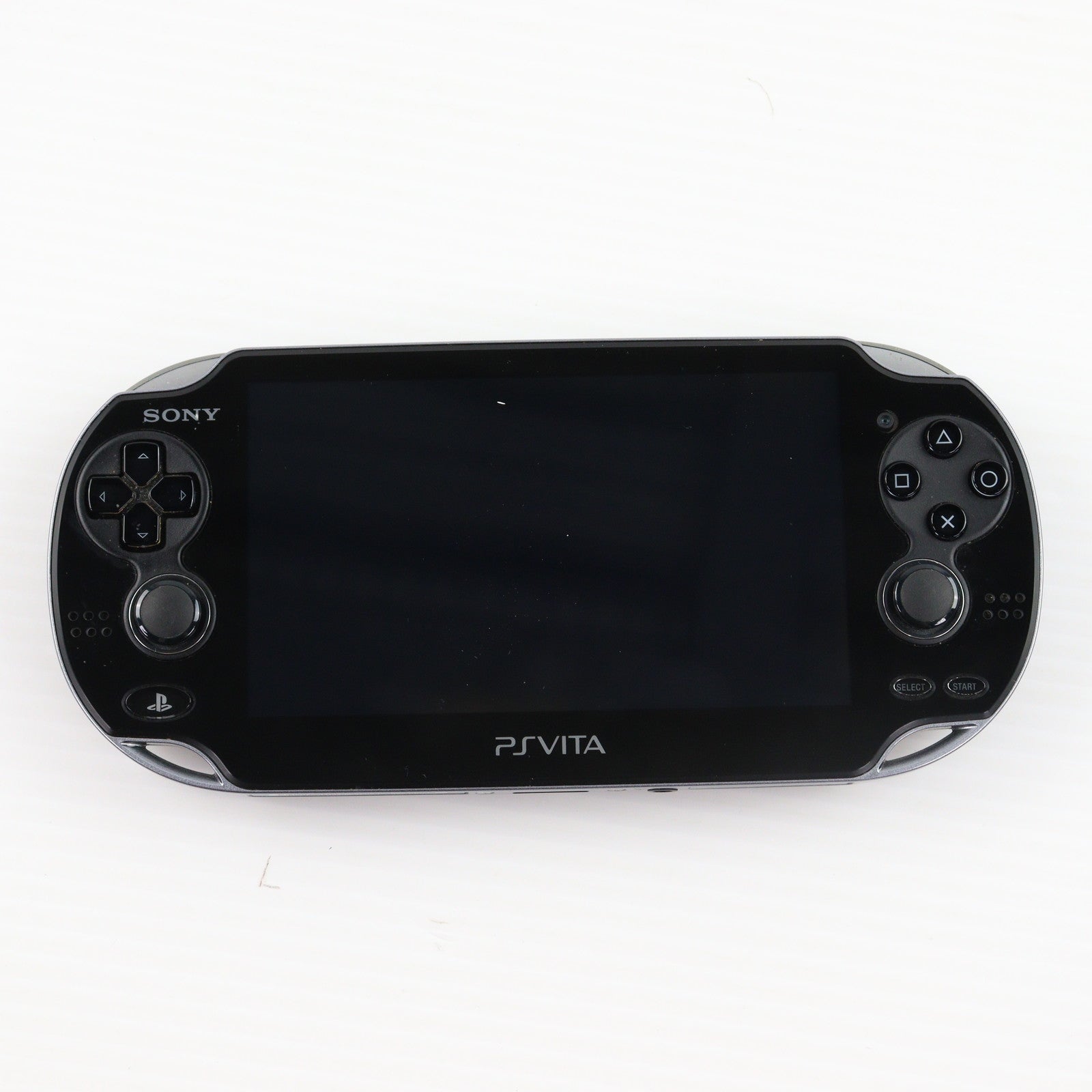 【中古即納】[PSVita] (本体) PlayStation Vita(プレイステーション ヴィータ) Wi-Fiモデル クリスタル・ブラック SCE(PCH-1000ZA01)(20111217)