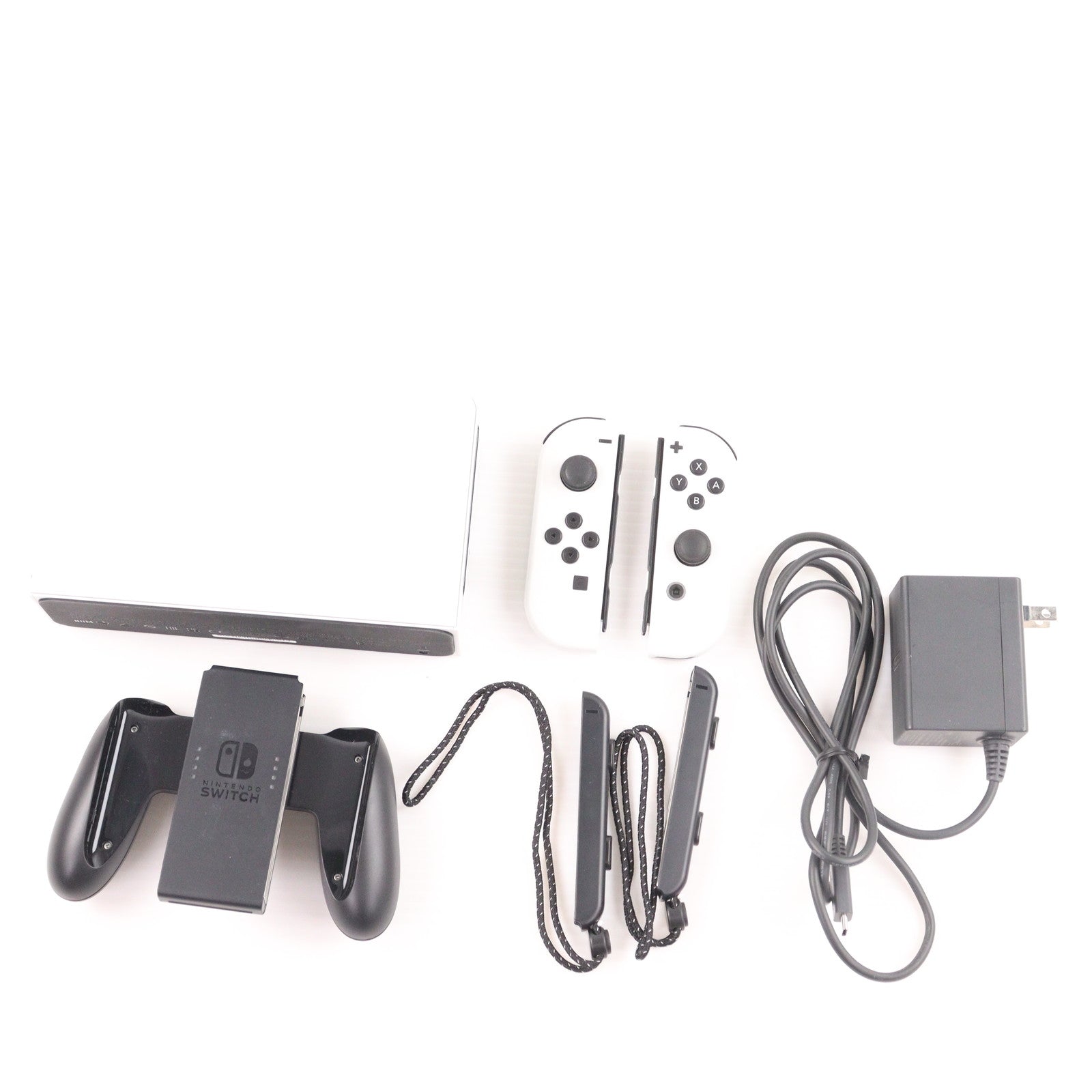 【中古即納】[Switch] (本体) Nintendo Switch(ニンテンドースイッチ) 有機ELモデル Joy-Con(L)/R ホワイト 任天堂(HEG-S-KAAAA)(20211008)