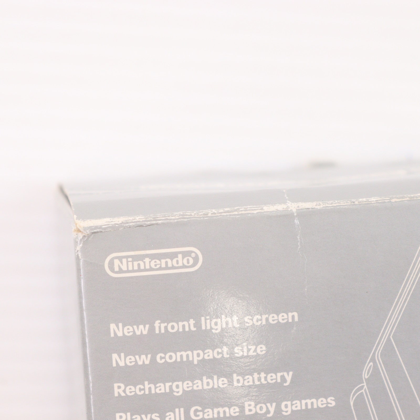 【中古即納】[GBA] (本体) GAMEBOY ADVANCE SP(ゲームボーイアドバンスSP) プラチナシルバー 任天堂(AGS-S-ZVA)(20030214)