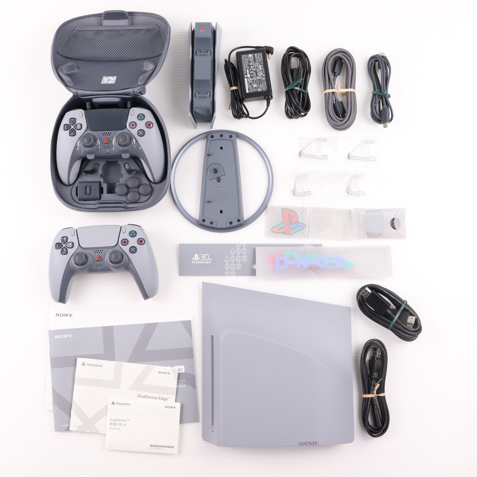 【中古即納】[PS5] (本体) ソニーストア限定 PlayStation5 Pro プレイステーション5 プロ 30周年アニバーサリー リミテッドエディション 特別セット SIE(CFI-7000B30)(20241121)