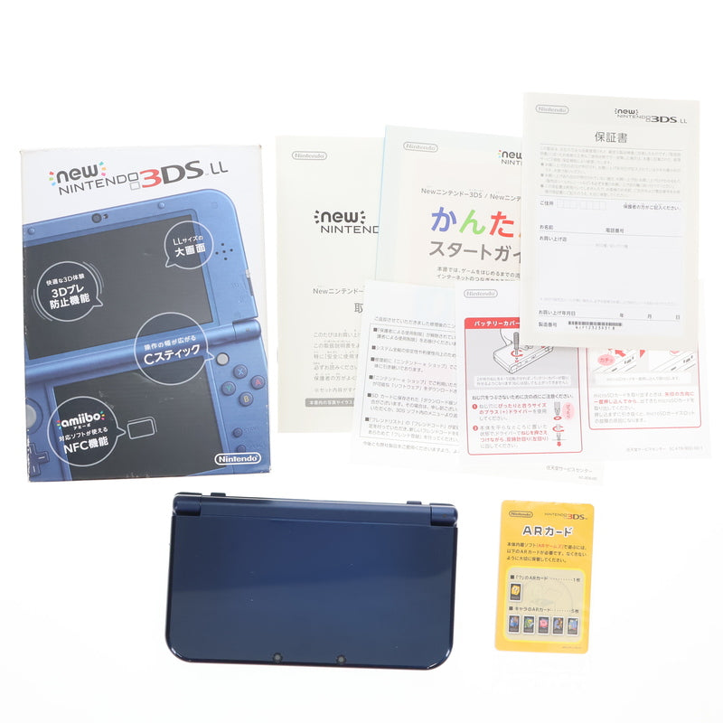 3DS](本体)Newニンテンドー3DS LL メタリックブルー(RED-S-BAAA)