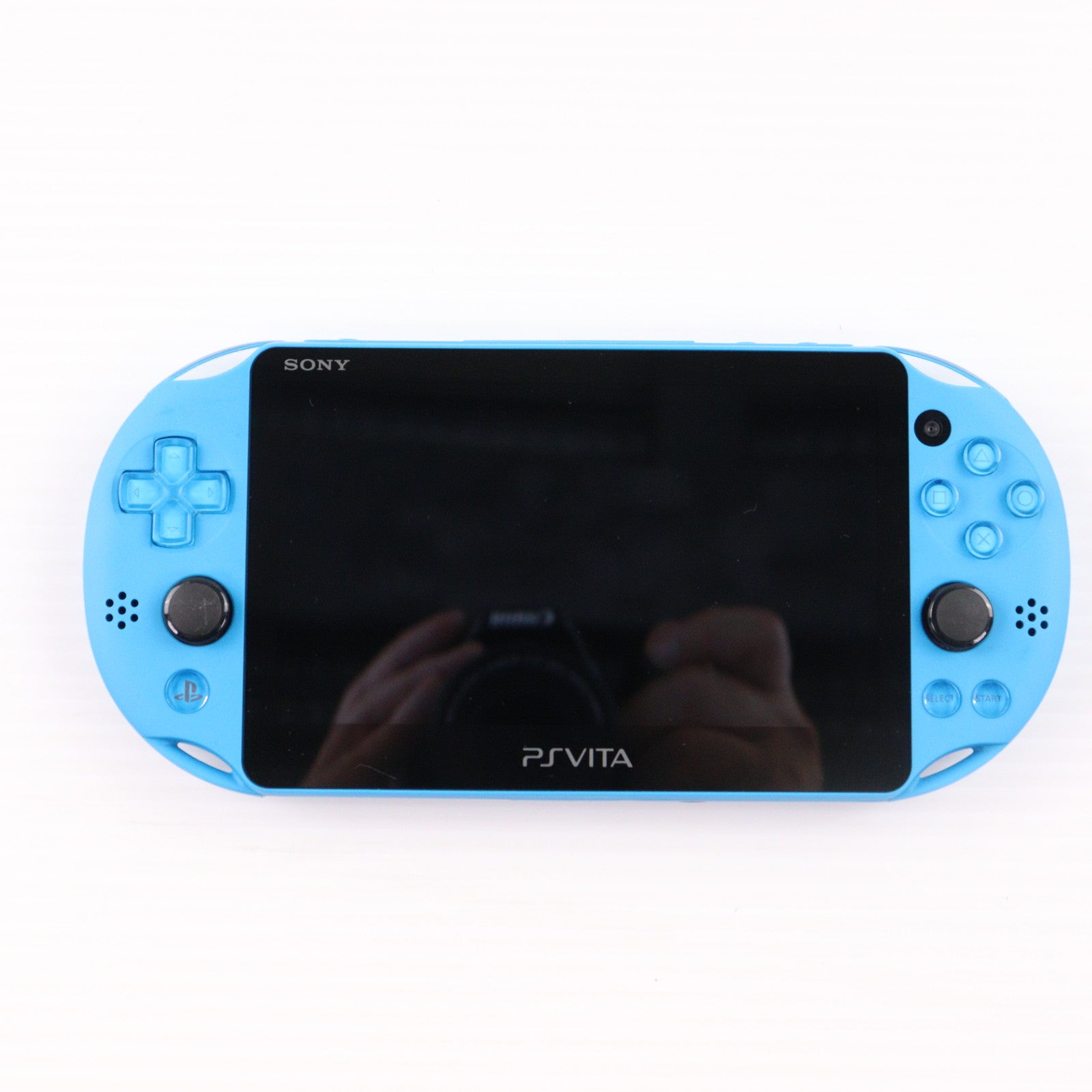 【中古即納】[PSVita] (本体) PlayStation Vita(プレイステーション ヴィータ) Wi-Fiモデル アクア・ブルー SCE(PCH-2000ZA23)(20150917)