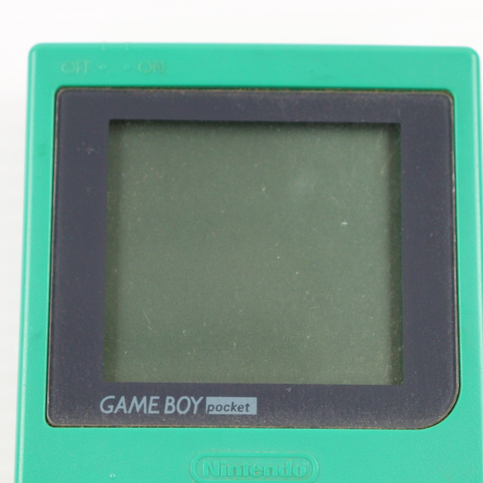 【中古即納】[GB] (本体) GAMEBOY pocket(ゲームボーイポケット) 緑(グリーン) 任天堂(MGB-001)(19960721)