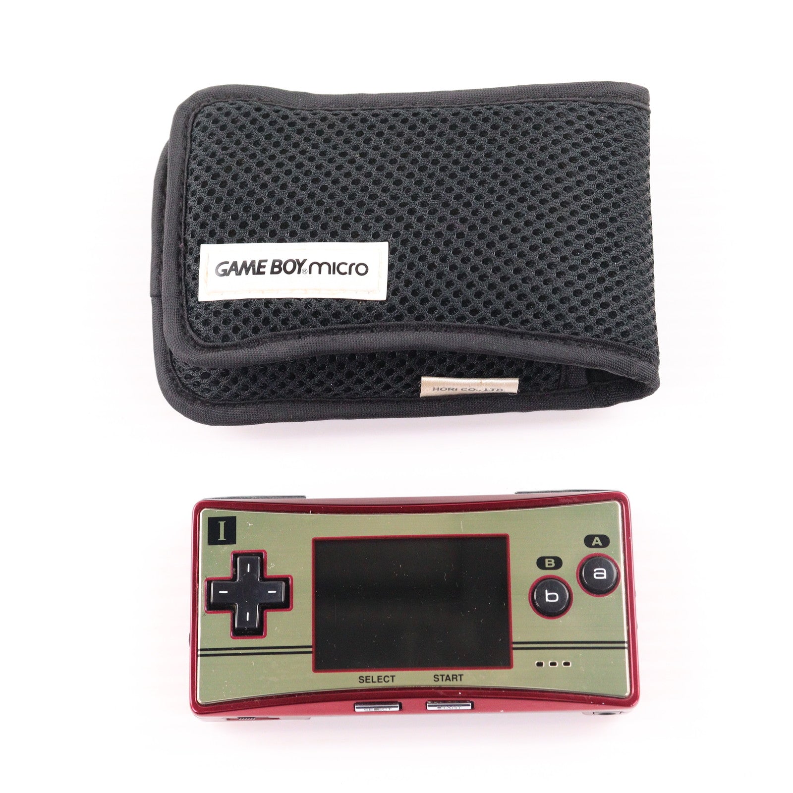 【中古即納】[GBA] (本体) GAMEBOY micro(ゲームボーイミクロ) ファミコンバージョン 任天堂(OXY-S-GA)(20050913)