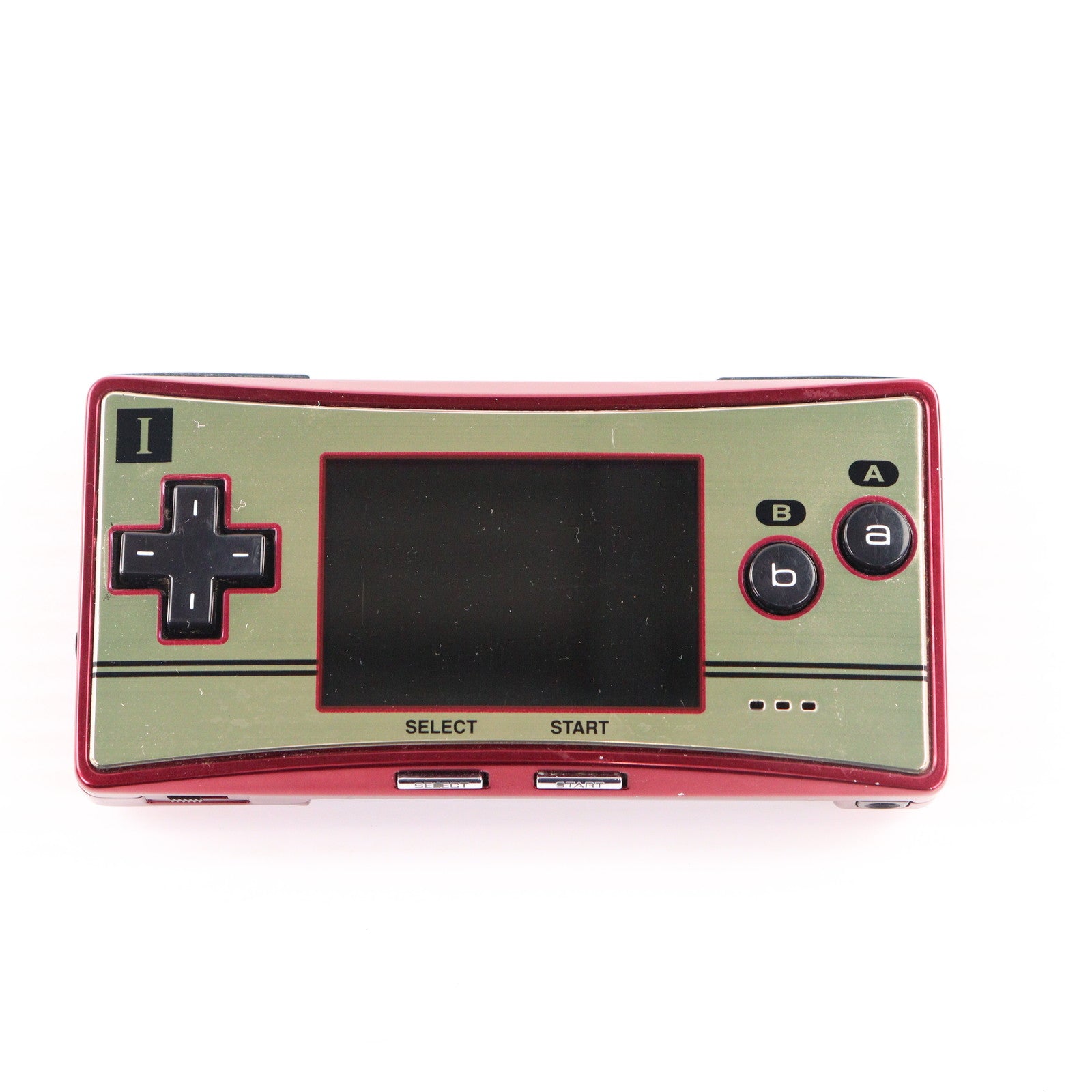 【中古即納】[GBA] (本体) GAMEBOY micro(ゲームボーイミクロ) ファミコンバージョン 任天堂(OXY-S-GA)(20050913)