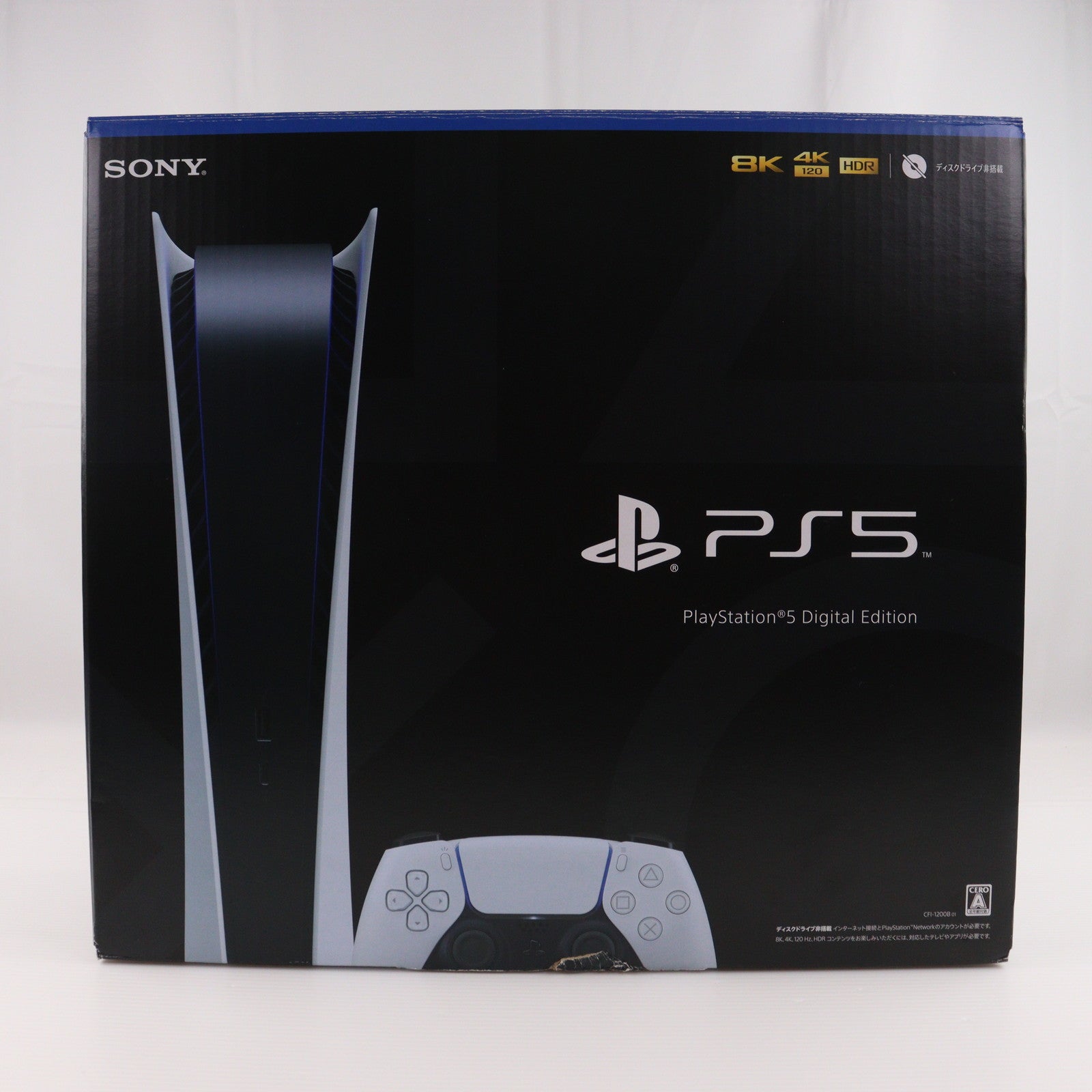 【中古即納】[PS5] (本体) PlayStation 5(プレイステーション5) デジタル・エディション SIE(CFI-1200B01)(20220915)