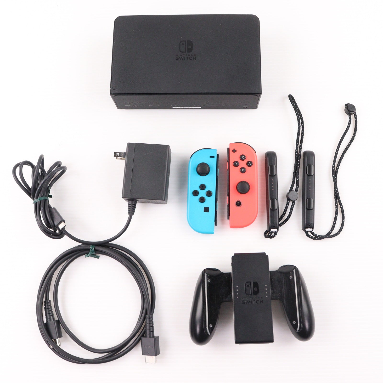 【中古即納】[Switch] (本体) Nintendo Switch(ニンテンドースイッチ) 有機ELモデル Joy-Con(L) ネオンブルー/R ネオンレッド 任天堂(HEG-S-KABAA)(20211008)