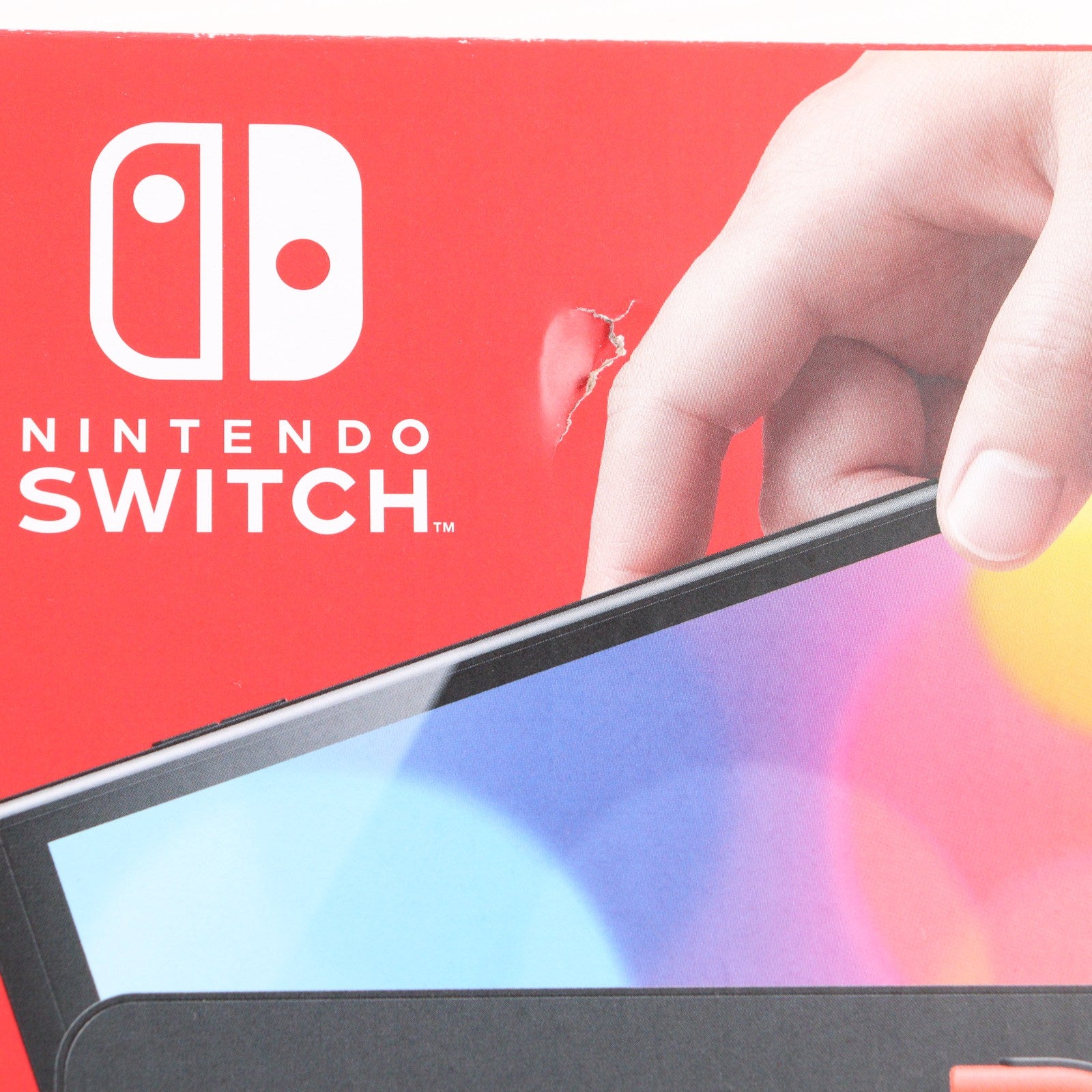 【中古即納】[Switch] (本体) Nintendo Switch(ニンテンドースイッチ) 有機ELモデル Joy-Con(L) ネオンブルー/R ネオンレッド 任天堂(HEG-S-KABAA)(20211008)