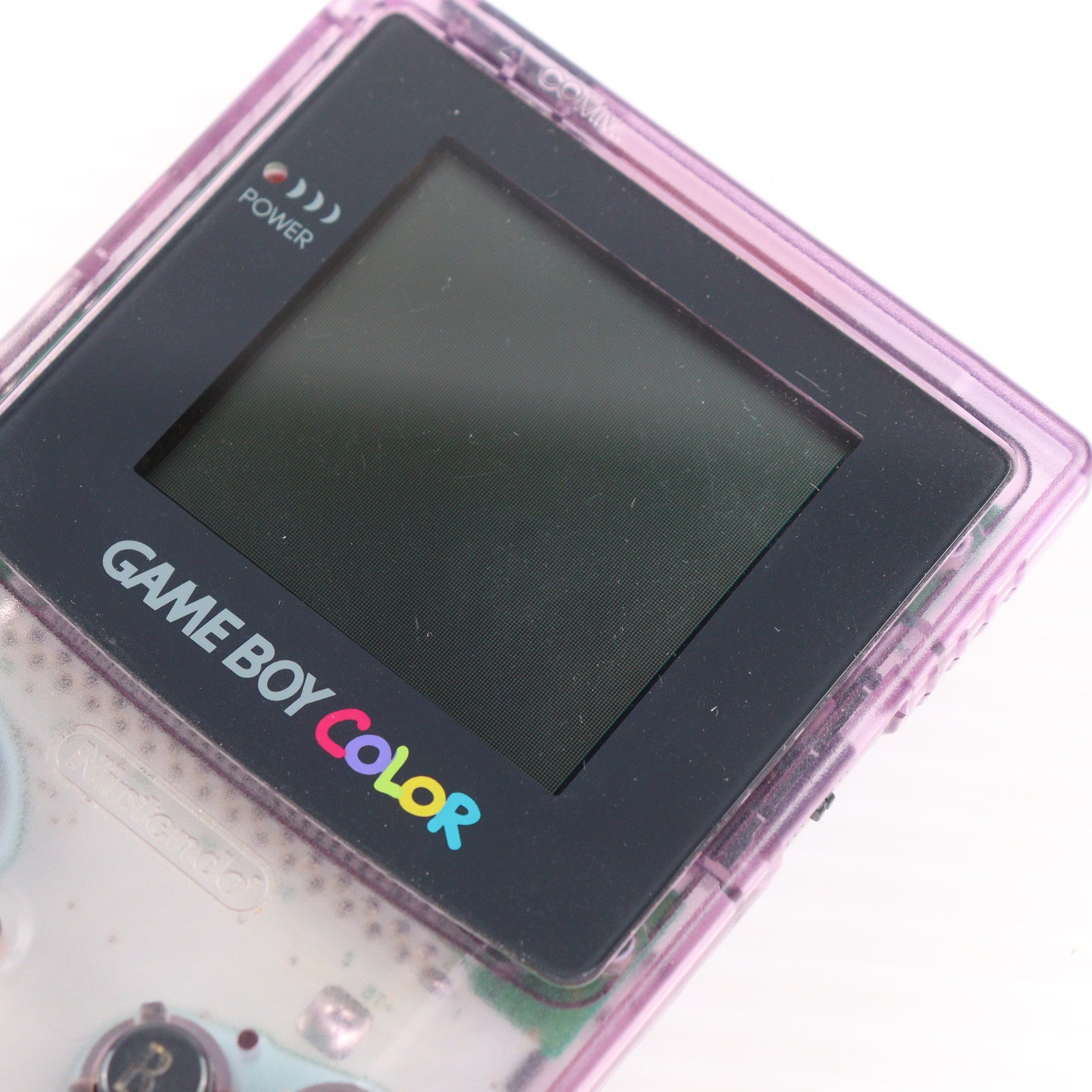 【中古即納】[GB] (本体) GAMEBOY COLOR(ゲームボーイカラー) クリアパープル 任天堂(CGB-001)(19981021)
