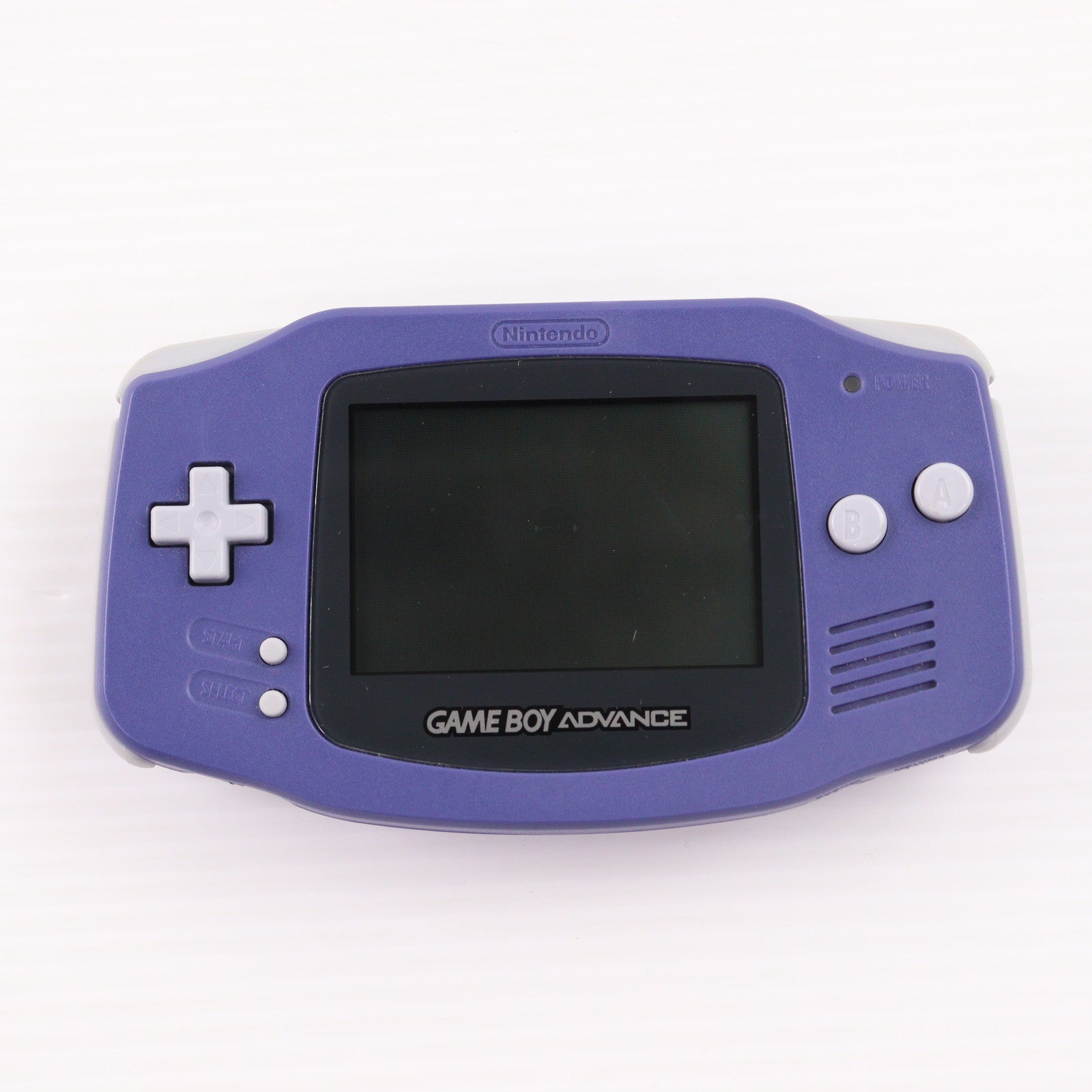 【中古即納】[GBA] (本体) GAMEBOY ADVANCE(ゲームボーイアドバンス) バイオレット 任天堂(AGB-S-VTA)(20010321)
