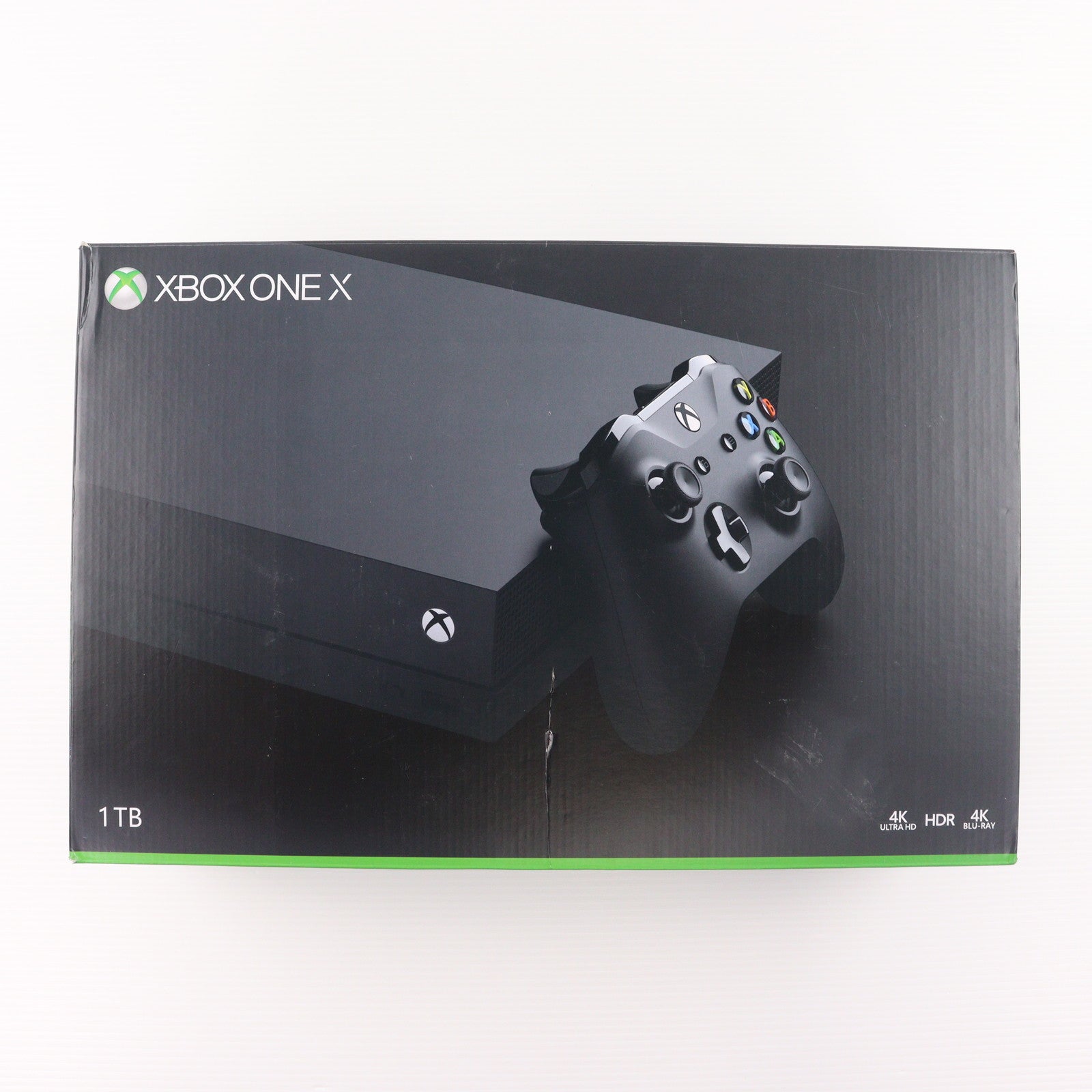 【中古即納】[XboxOne] (本体)(ソフト無し) Xbox One X 1TB(Forza Horizon 4/Forza Motorsport 7(フォルツァ ホライゾン 4/フォルツァ モータースポーツ 7) 同梱版 日本マイクロソフト(CYV-00062)(20181002)