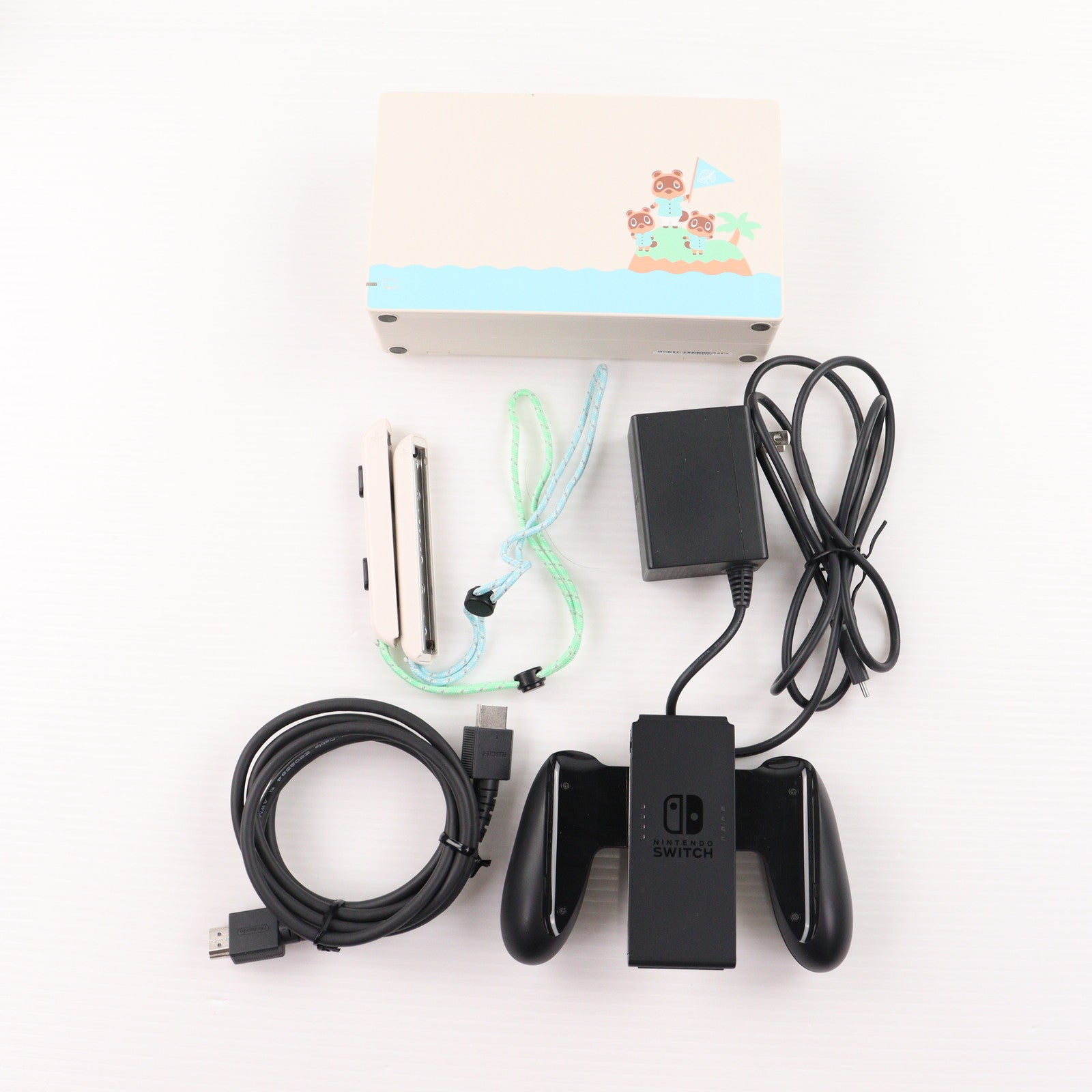 【中古即納】[Switch] (本体)(ソフト無し) Nintendo Switch(ニンテンドースイッチ) あつまれ どうぶつの森セット 任天堂(HAD-S-KEAGC)(20200320)