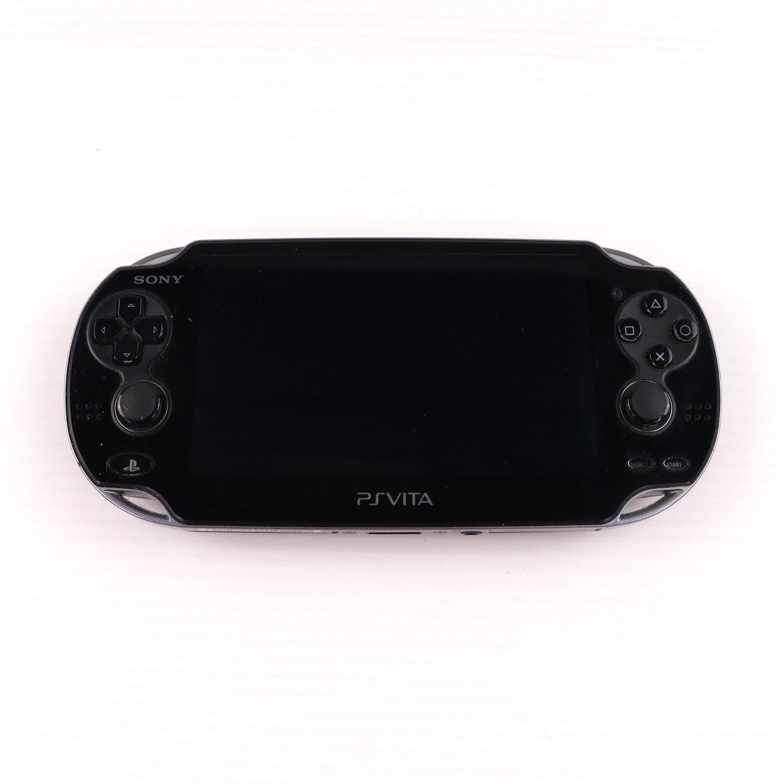 【中古即納】[PSVita] (本体) PlayStation Vita(プレイステーション ヴィータ) Wi-Fiモデル クリスタル・ブラック SCE(PCH-1000ZA01)(20111217)